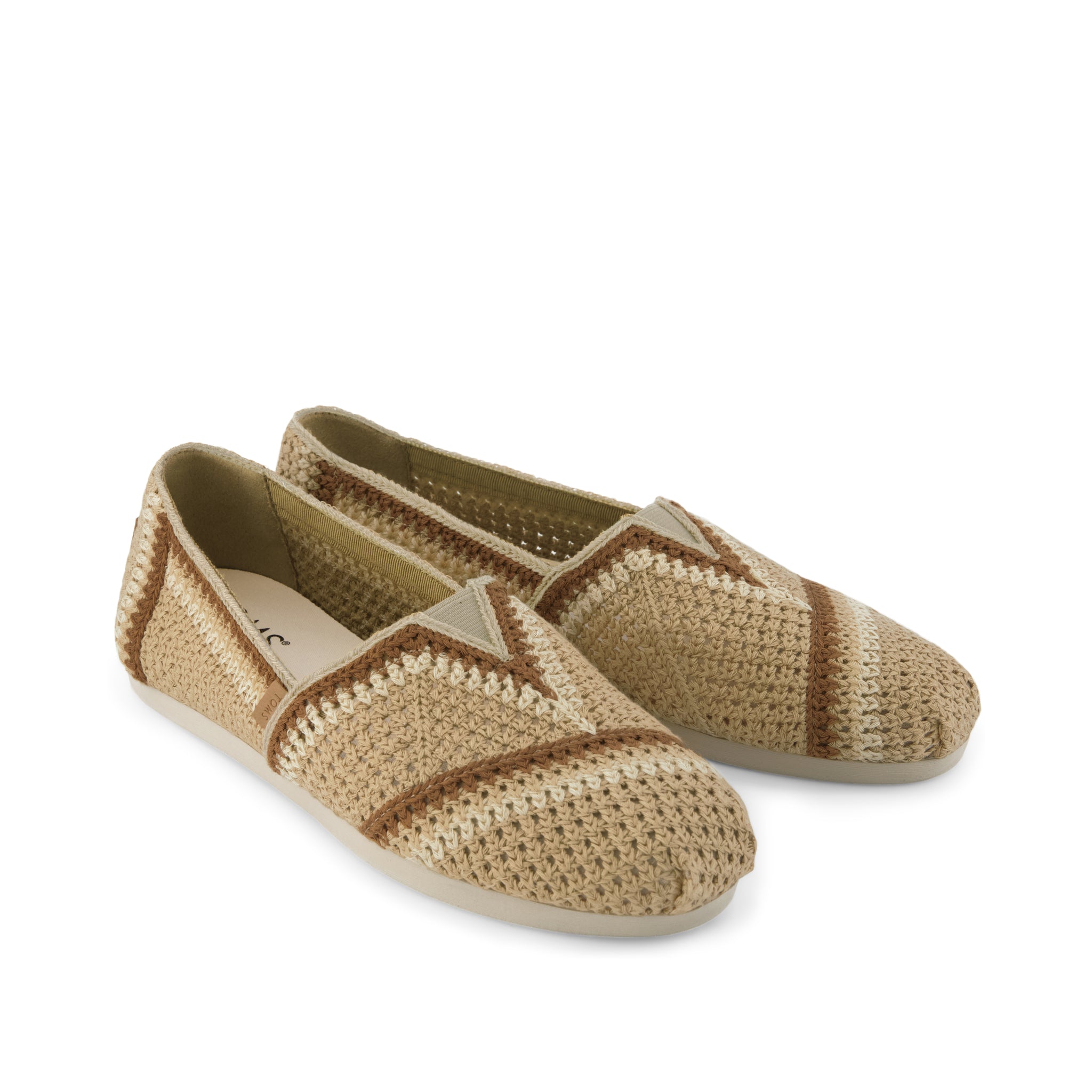 Womens Alpargata Classic Almond Crochet - Image 3