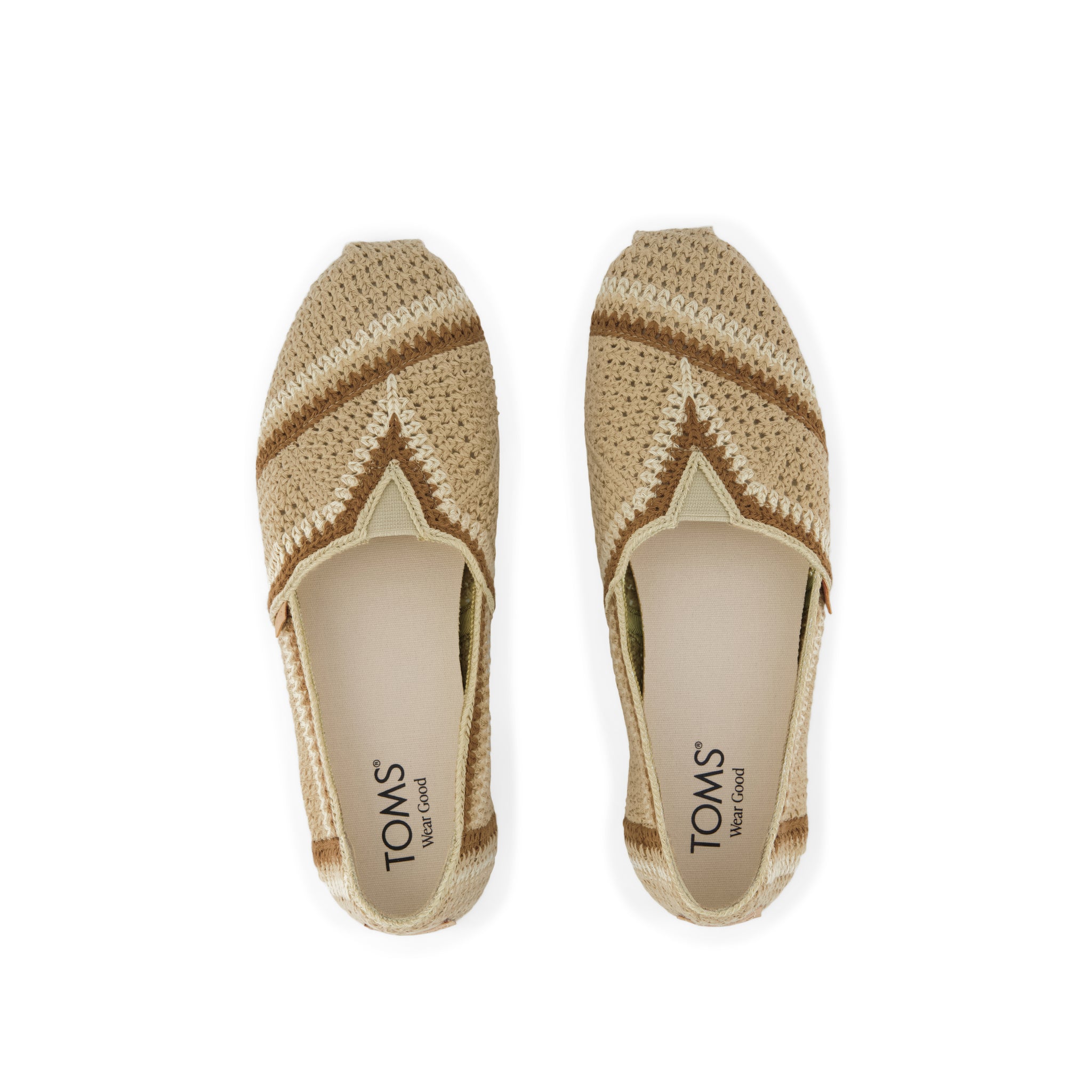 Womens Alpargata Classic Almond Crochet - Image 6