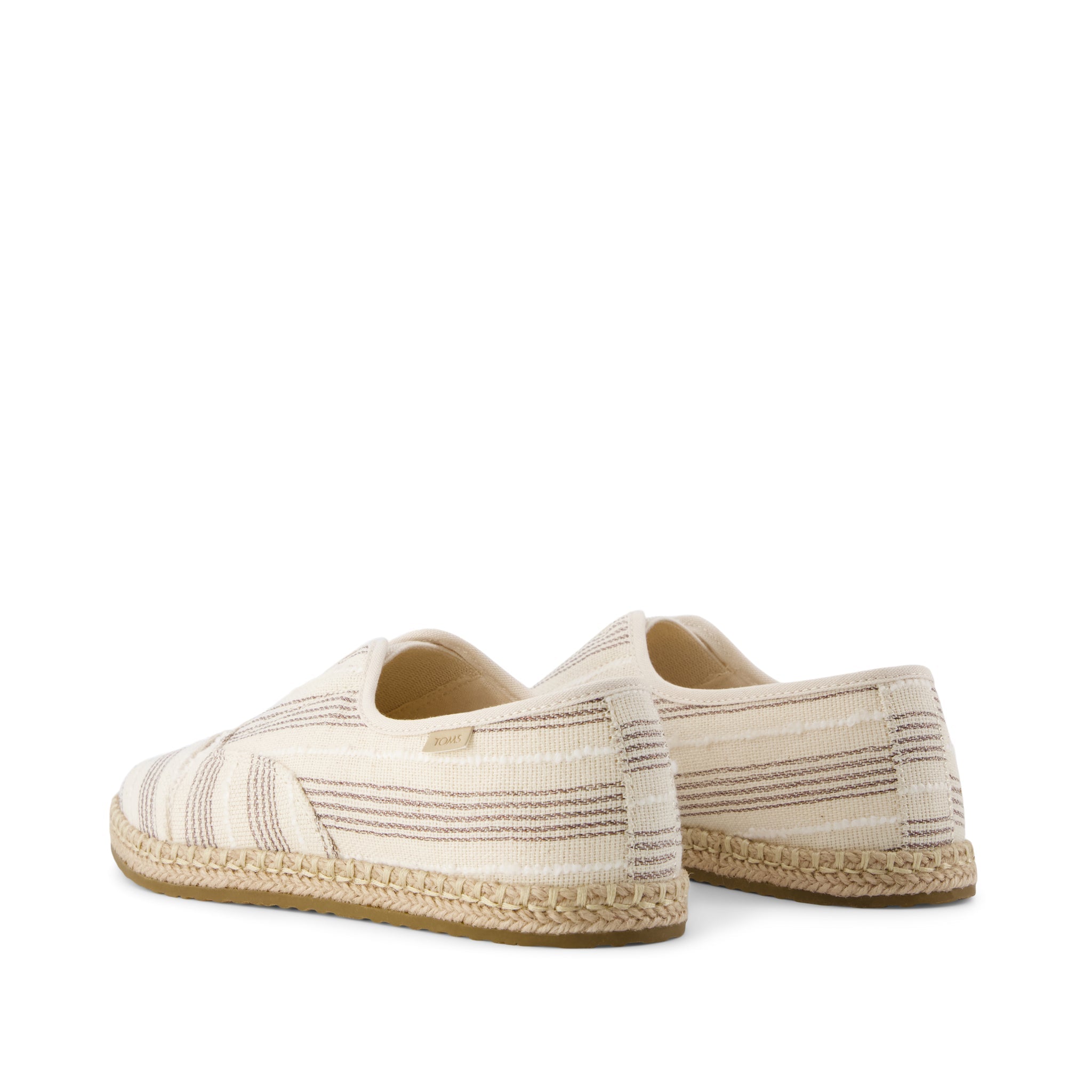Womens Palmera Plus Natural Metallic Stripe - Image 4