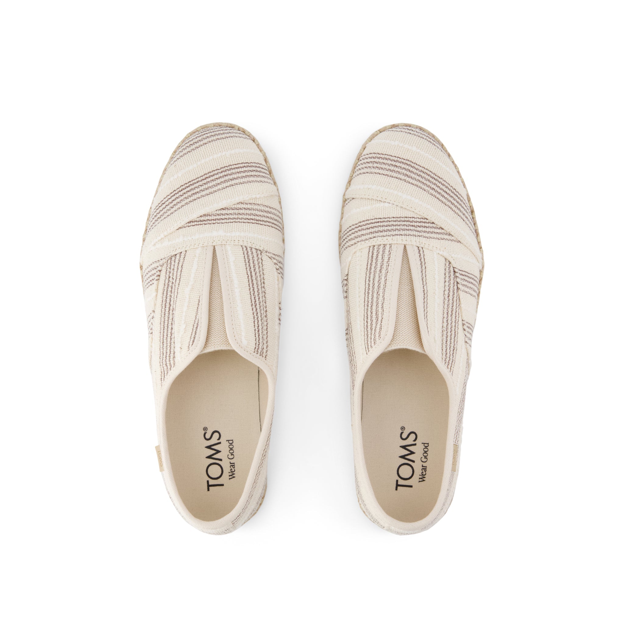 Womens Palmera Plus Natural Metallic Stripe - Image 6