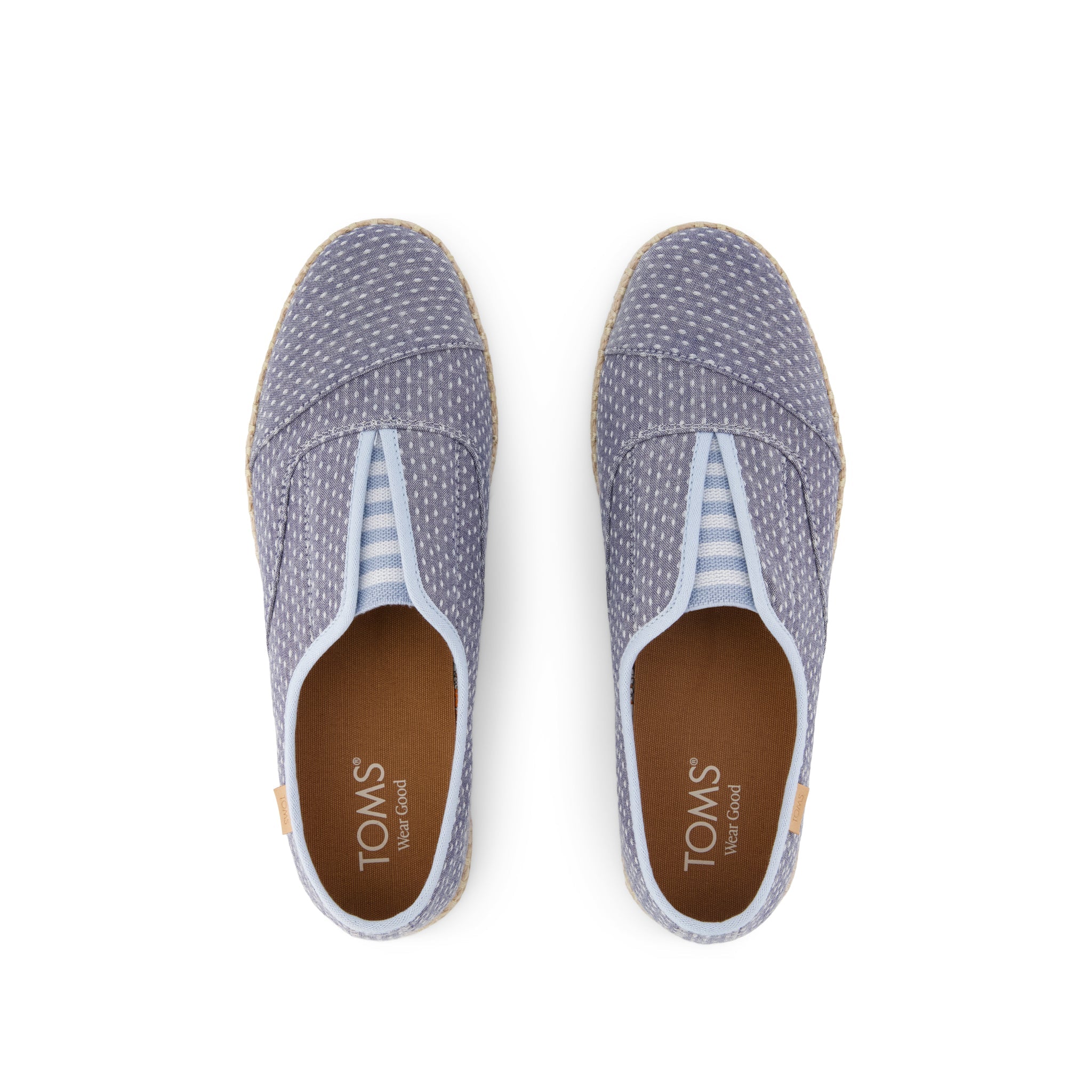Womens Palmera Plus Niagara Mist Chambray Dot - Image 6