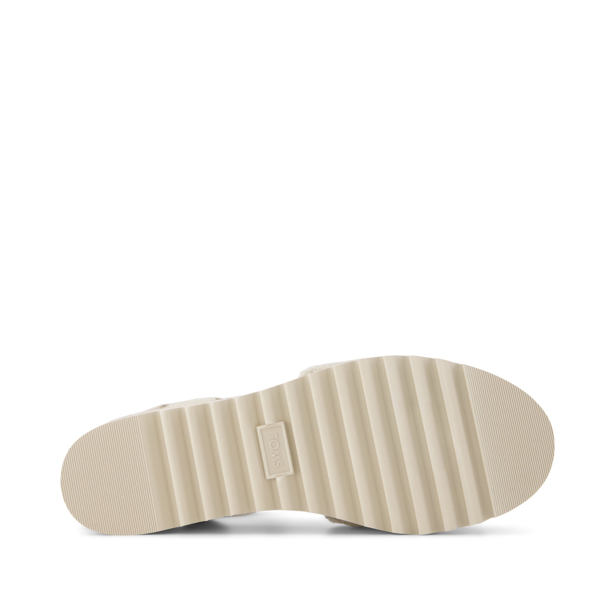 Womens Diana Wedge Sandal White Denim Fray - Image 5
