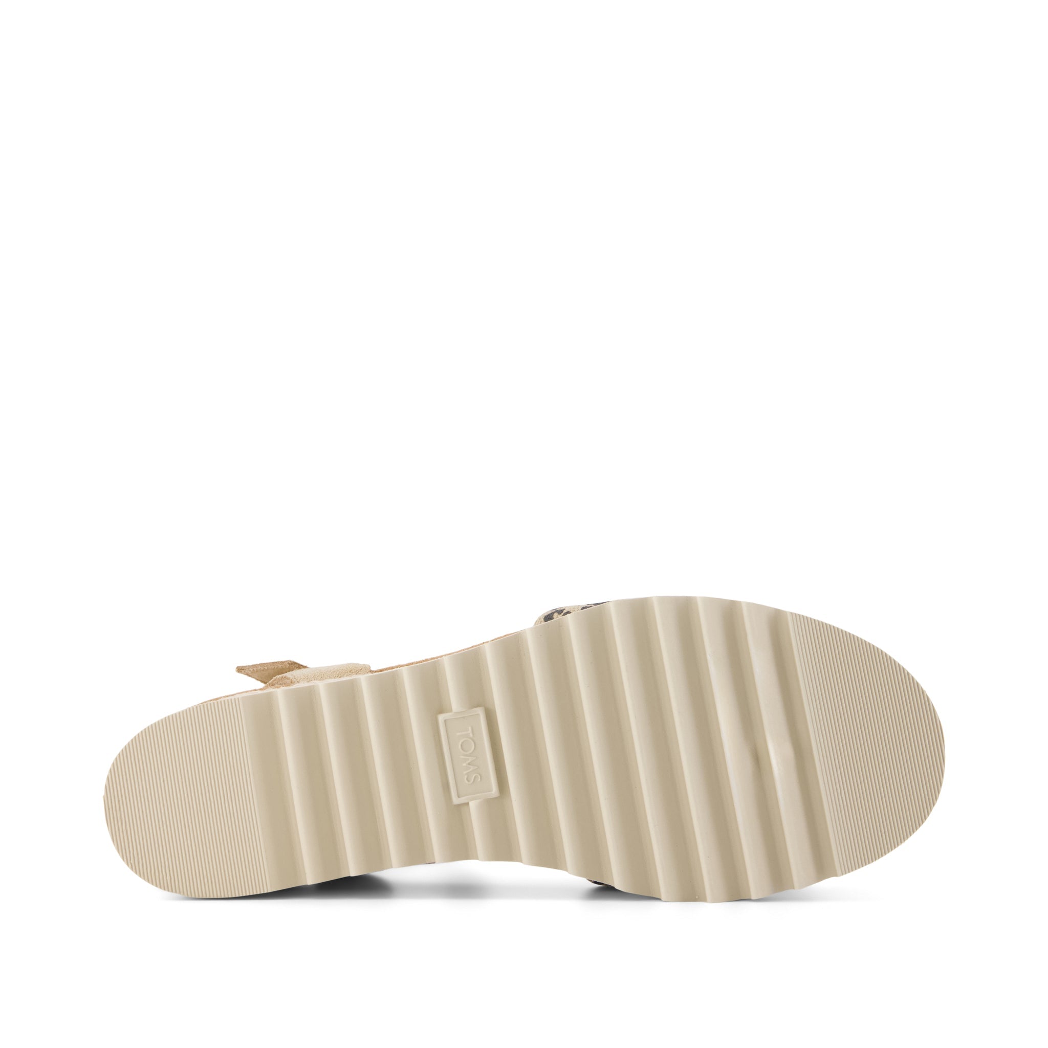 Womens Diana Wedge Sandal Natural Leopard Print - Image 5