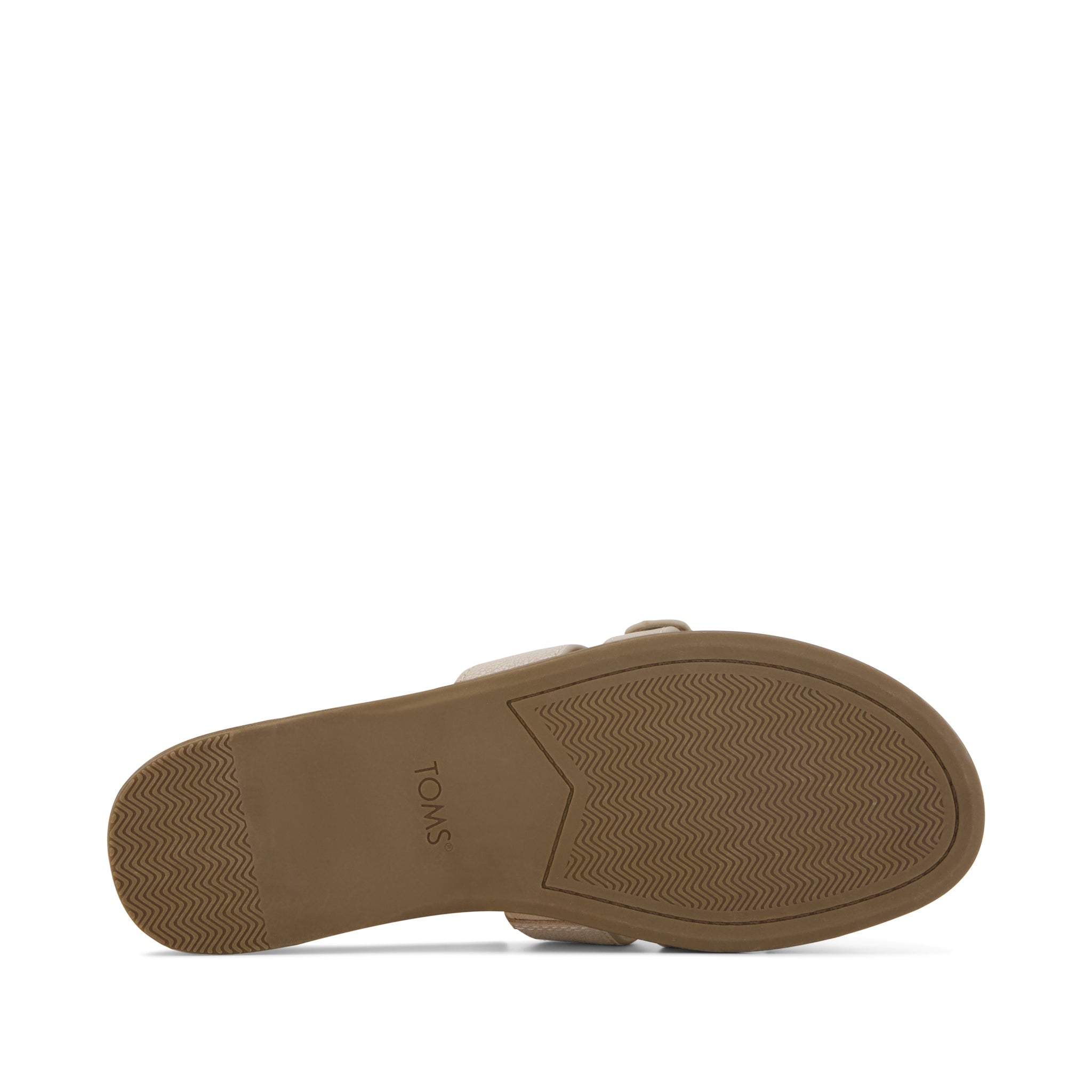 Womens Sol Slide Sandal Champagne Shimmer Suede - Image 5