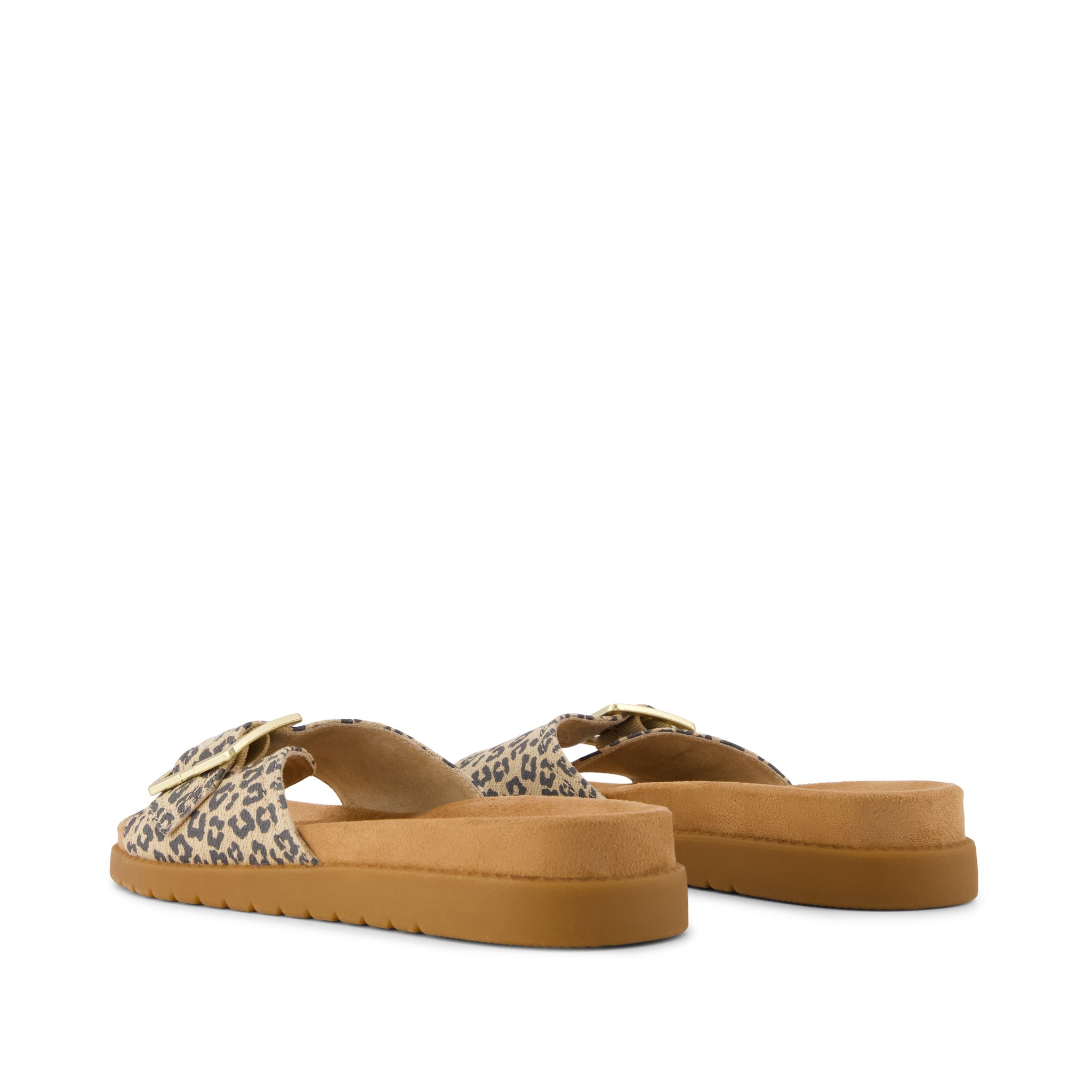 Womens Marin Slide Sandal Leopard Print - Image 4