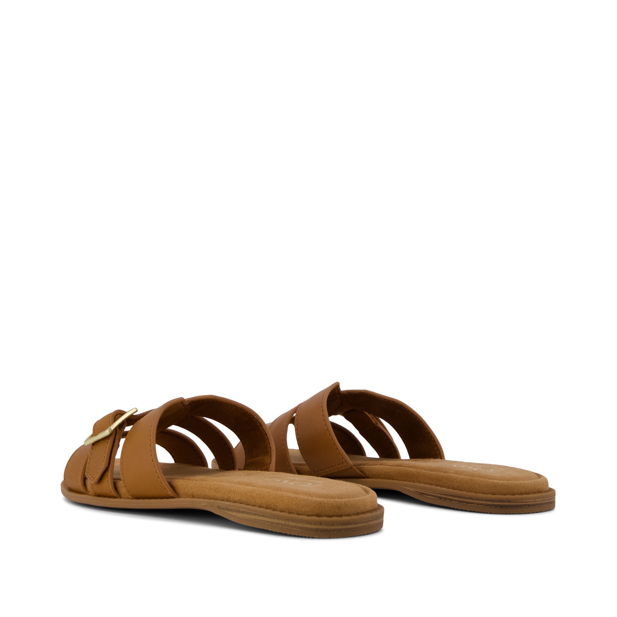 Womens Sol Slide Sandal Brown Sugar Leather - Image 4