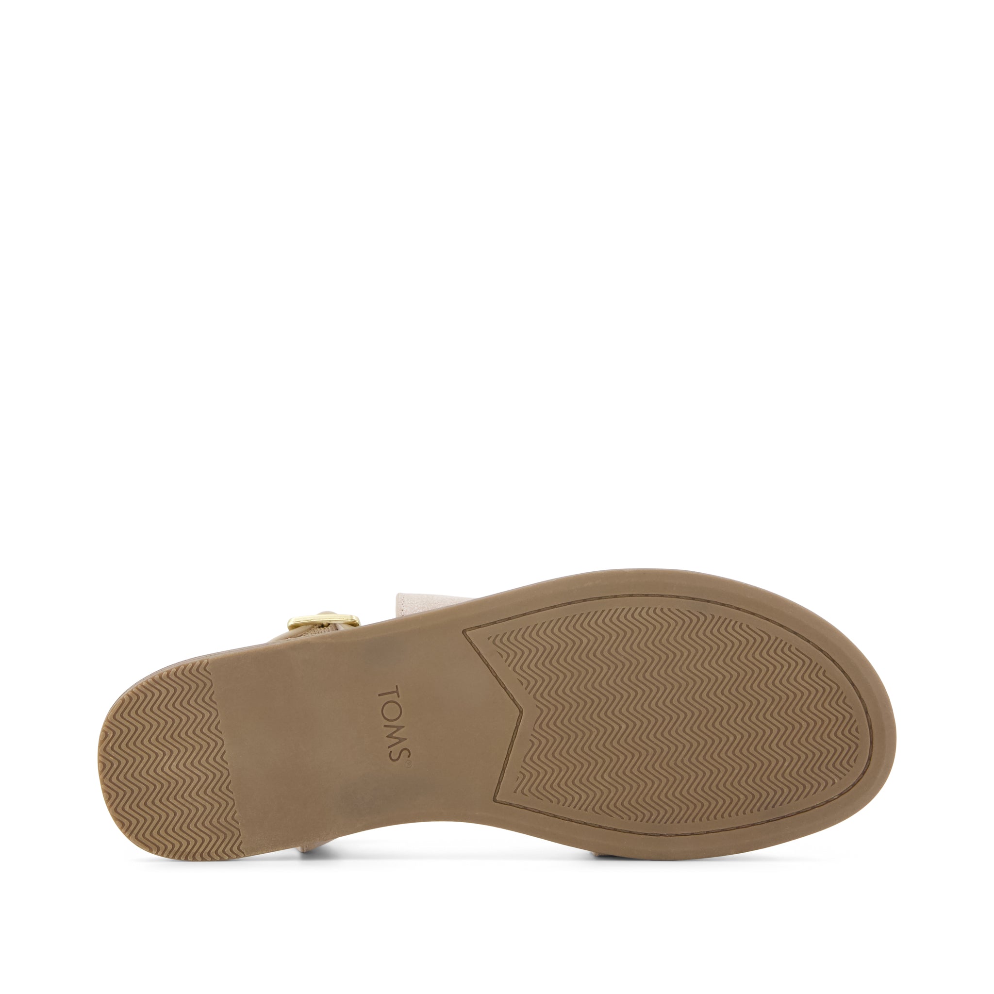 Womens Mar Strappy Sandal Champagne Shimmer Suede - Image 5