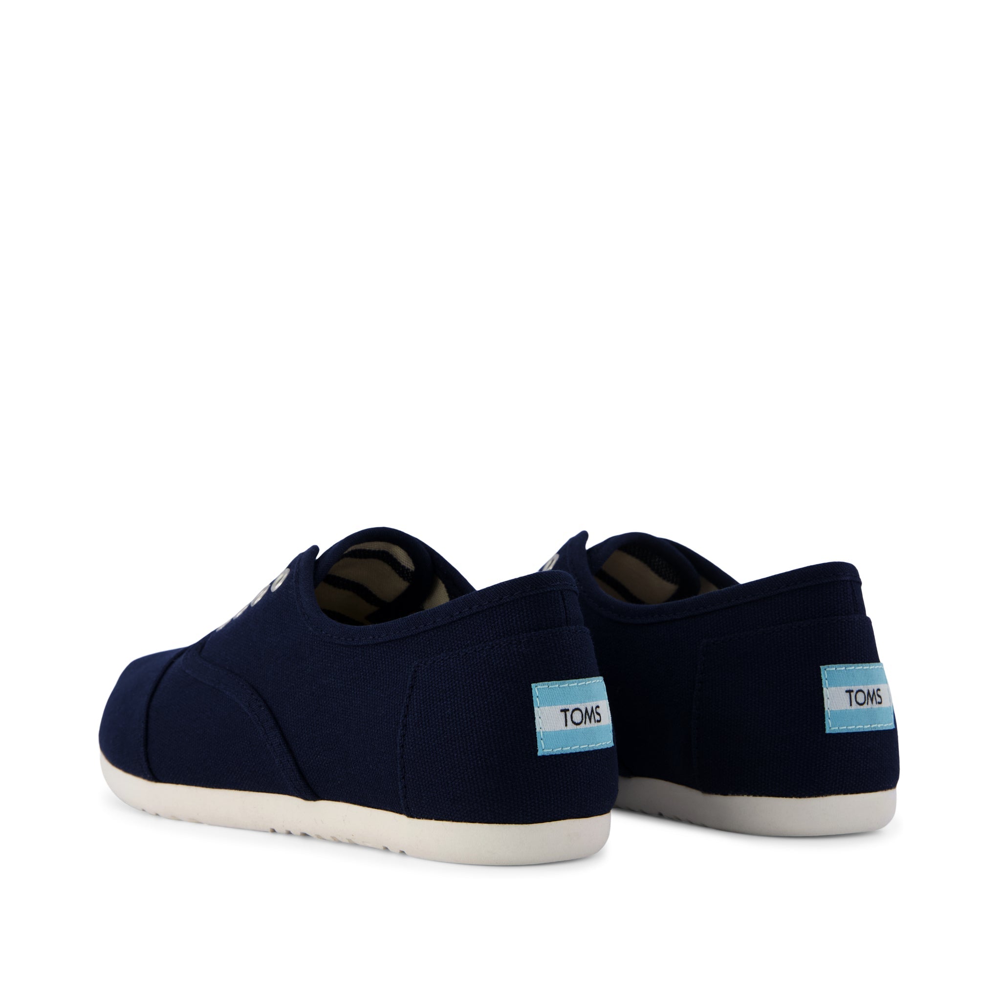 Womens Cordones Plus Sneaker Navy Canvas - Image 3