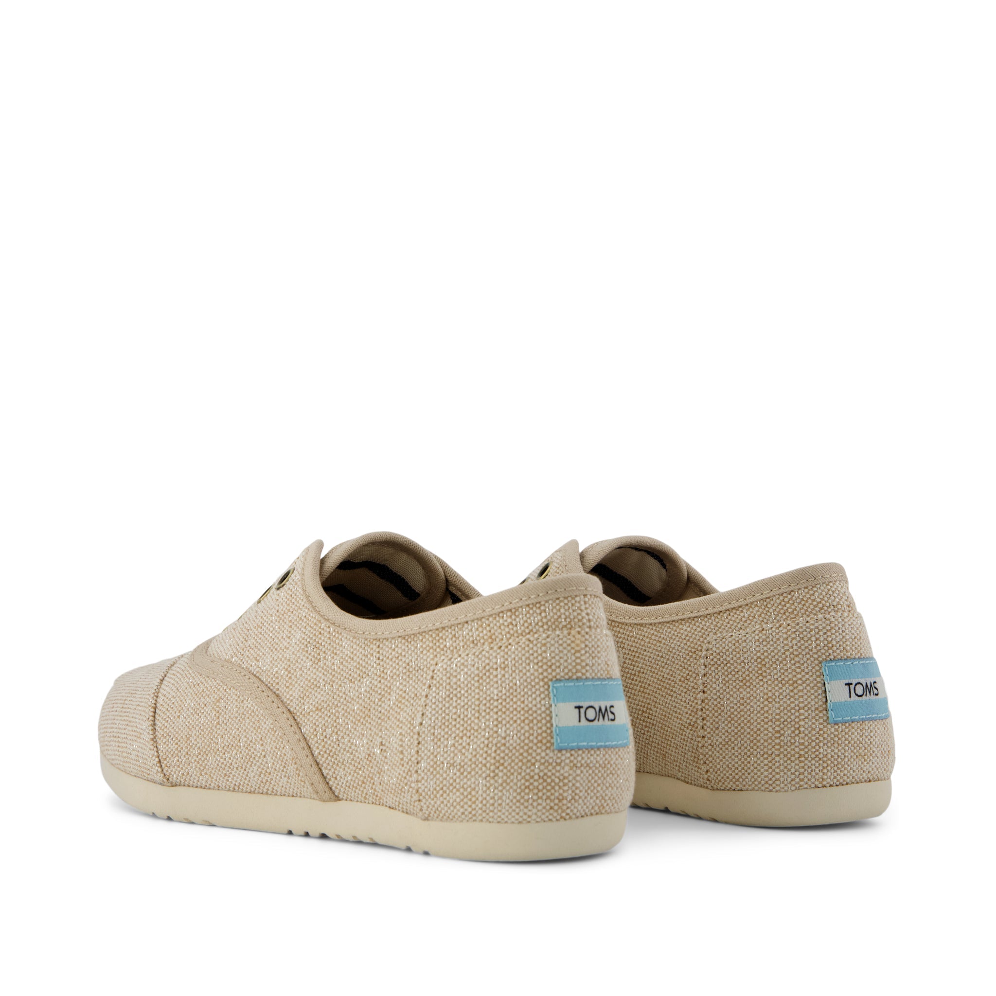 Womens Cordones Plus Sneaker Champagne Sparkle - Image 3