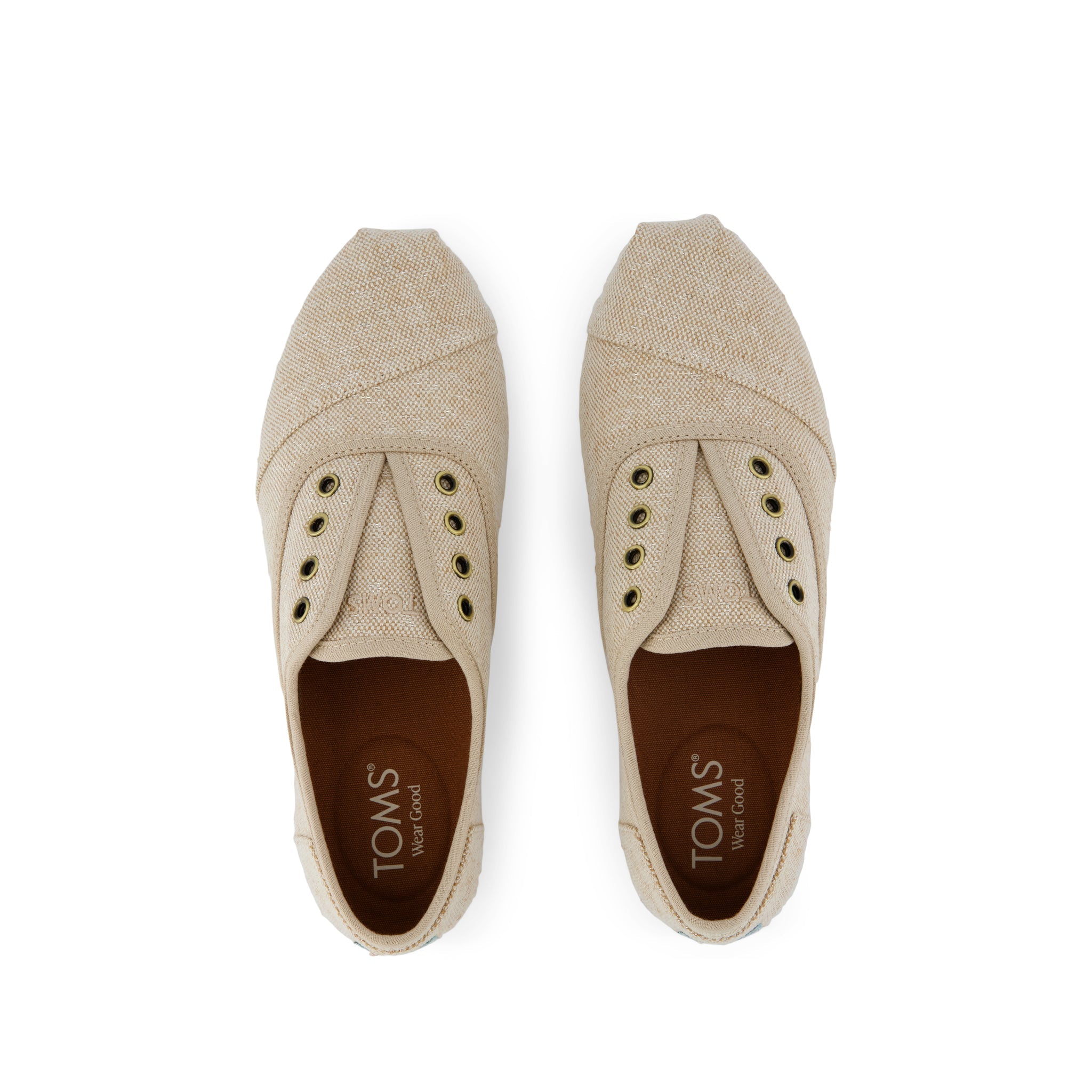 Womens Cordones Plus Sneaker Champagne Sparkle - Image 5
