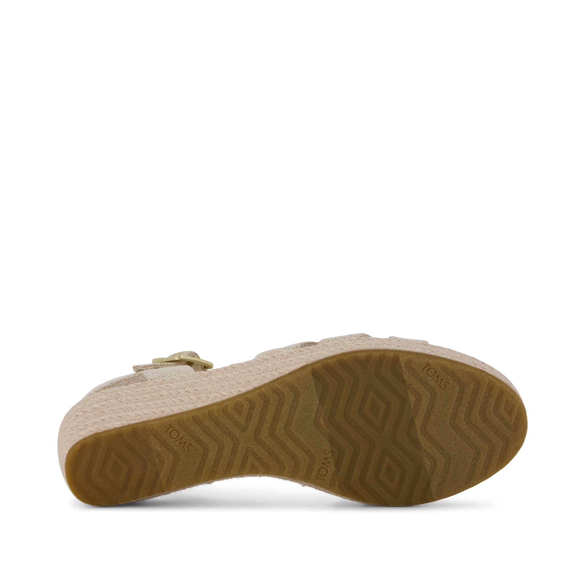 Womens Julia Wedge Sandal Champagne Sparkle - Image 4
