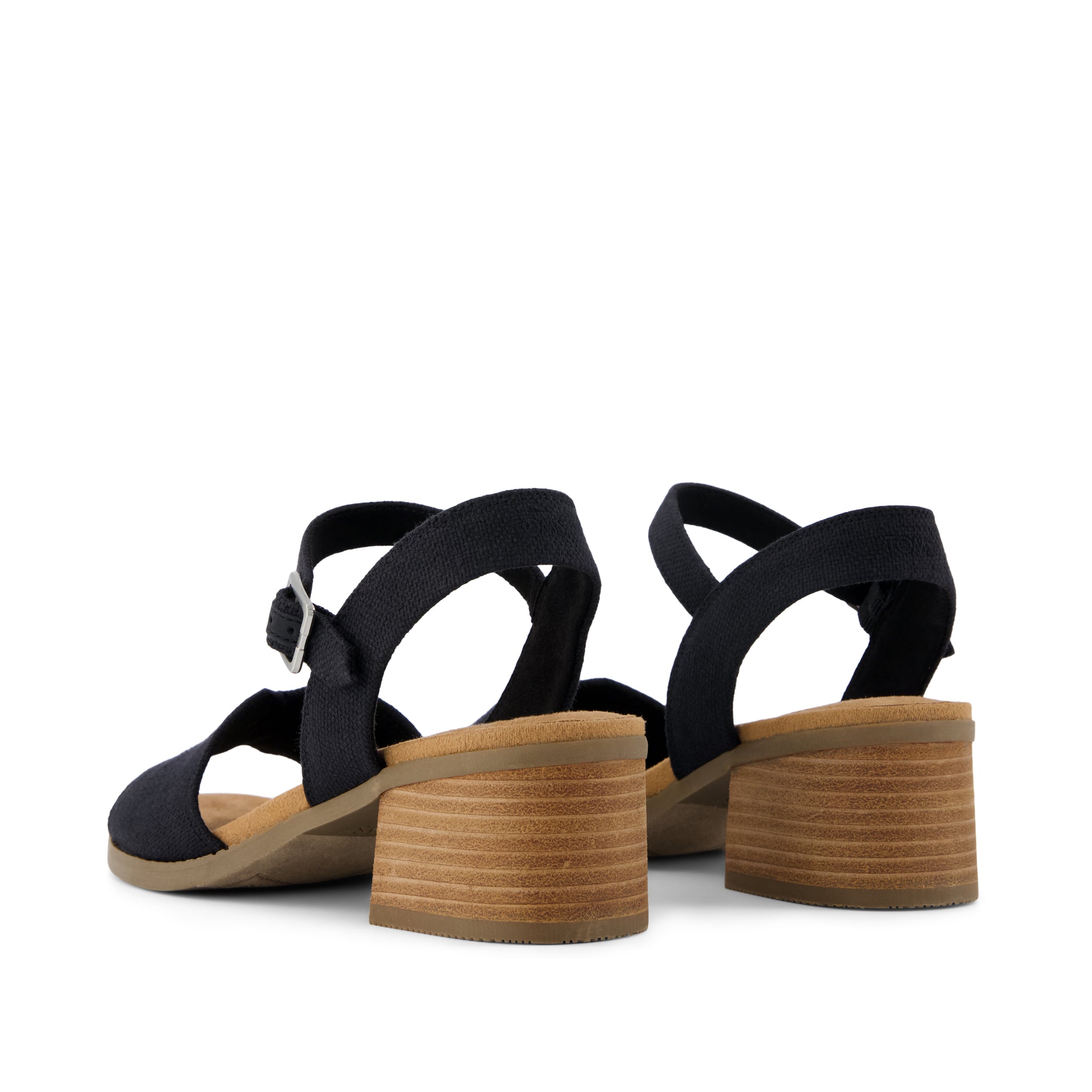Womens Eloise Sandal Black Woven - Image 4