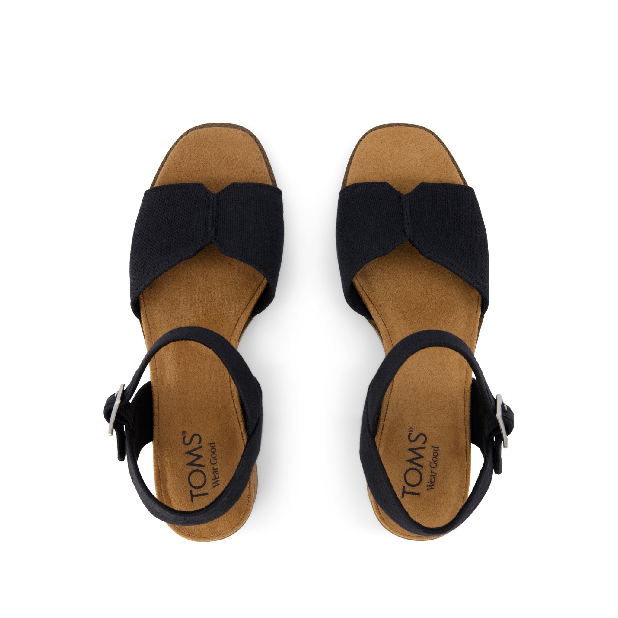 Womens Eloise Sandal Black Woven - Image 6
