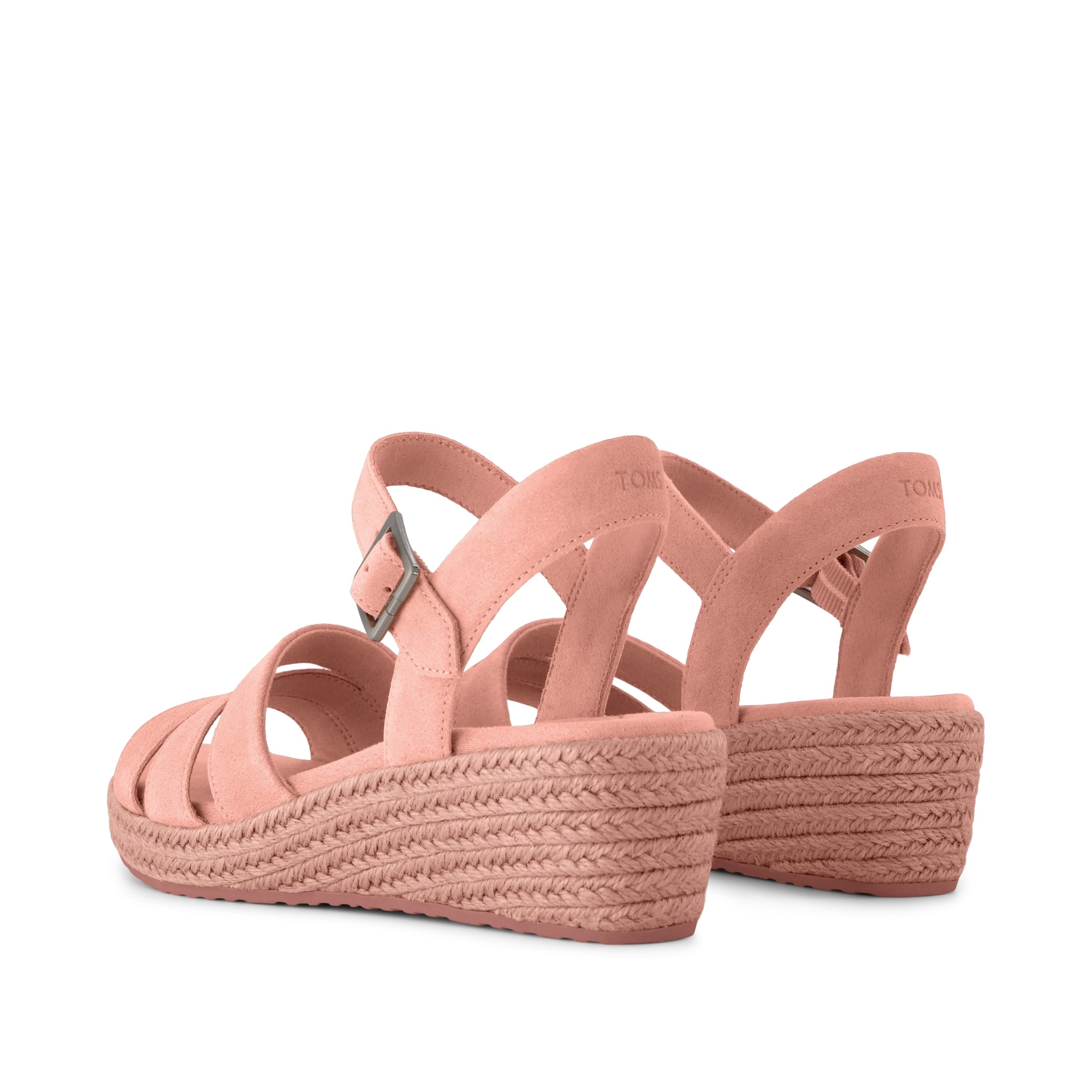 Womens Julia Wedge Sandal Bloom Suede - Image 4