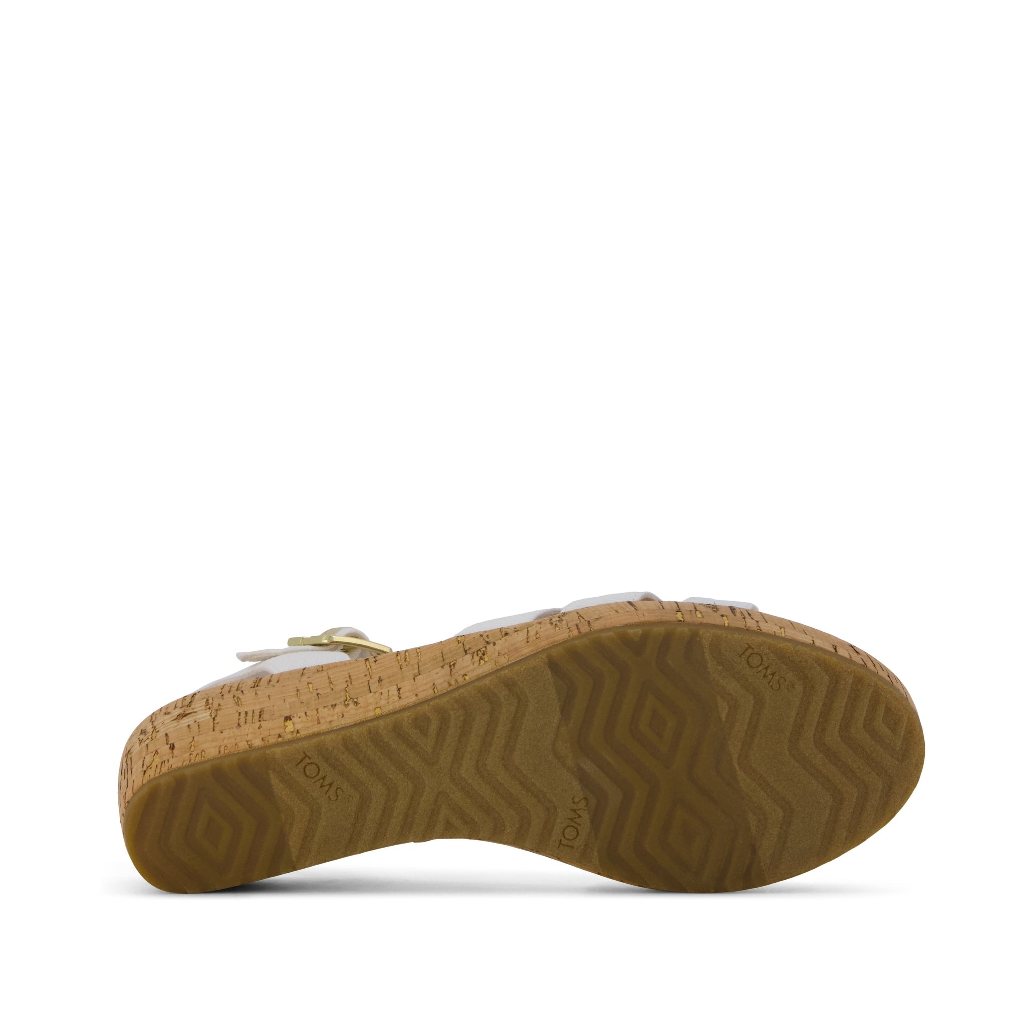Womens Julia Wedge Sandal Woven White - Image 5