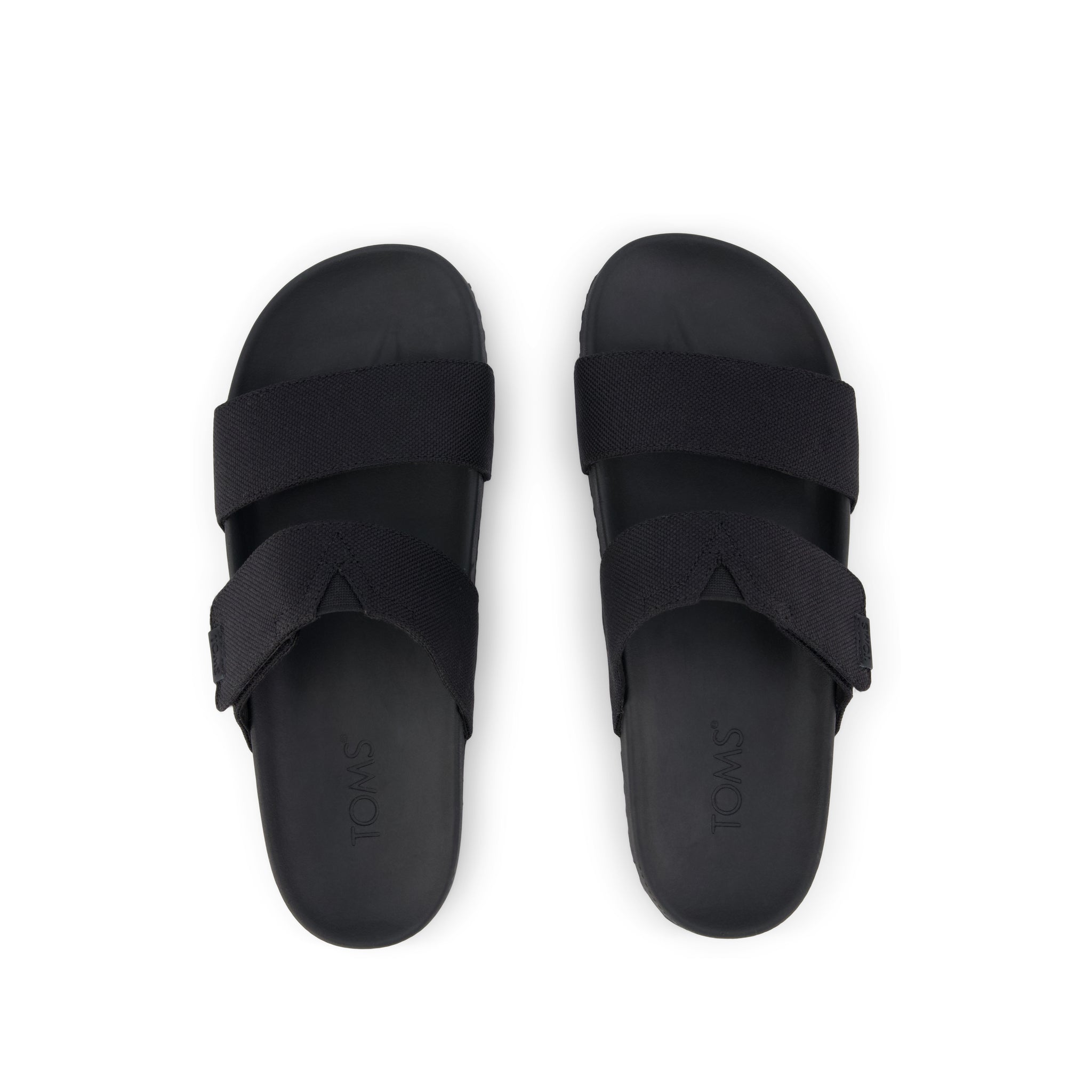 Mens Nico Sandal Black Canvas - Image 6
