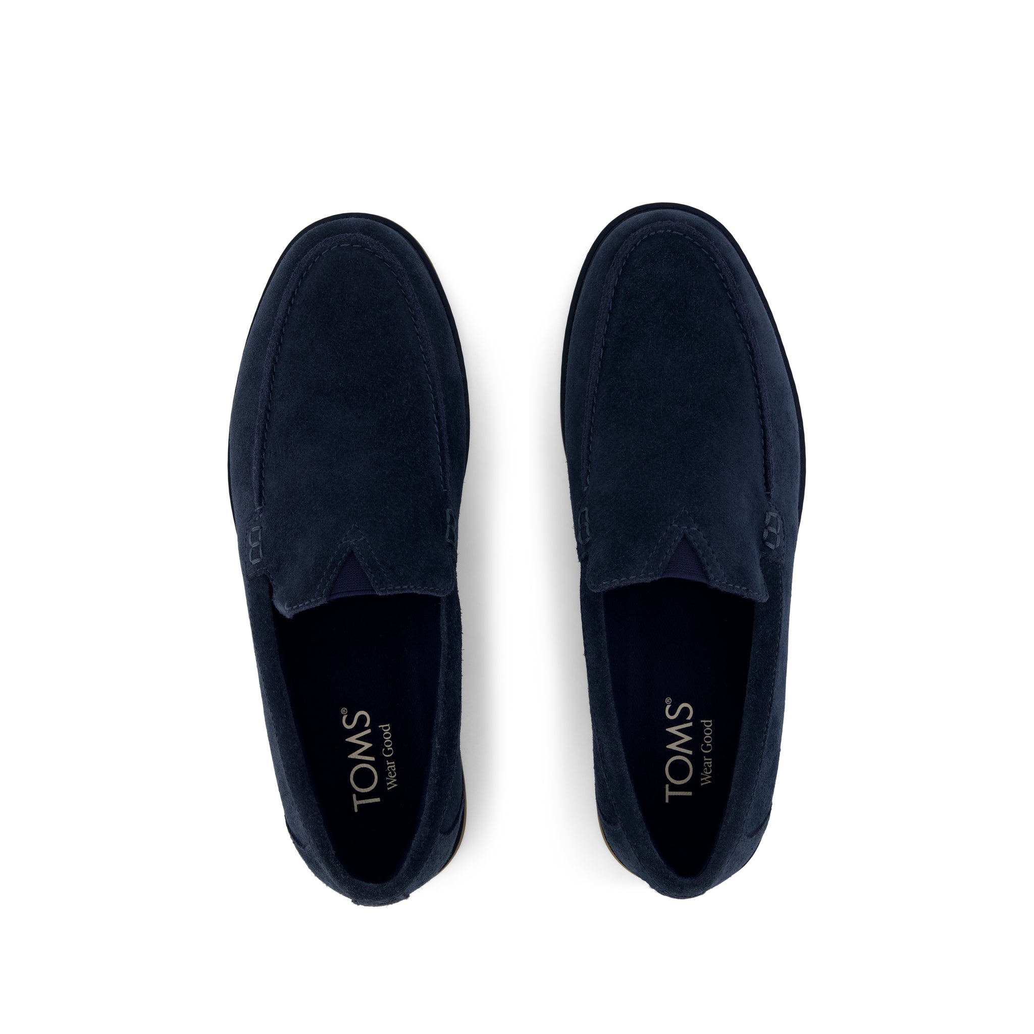 Mens Marcos Loafer Navy Suede - Image 6