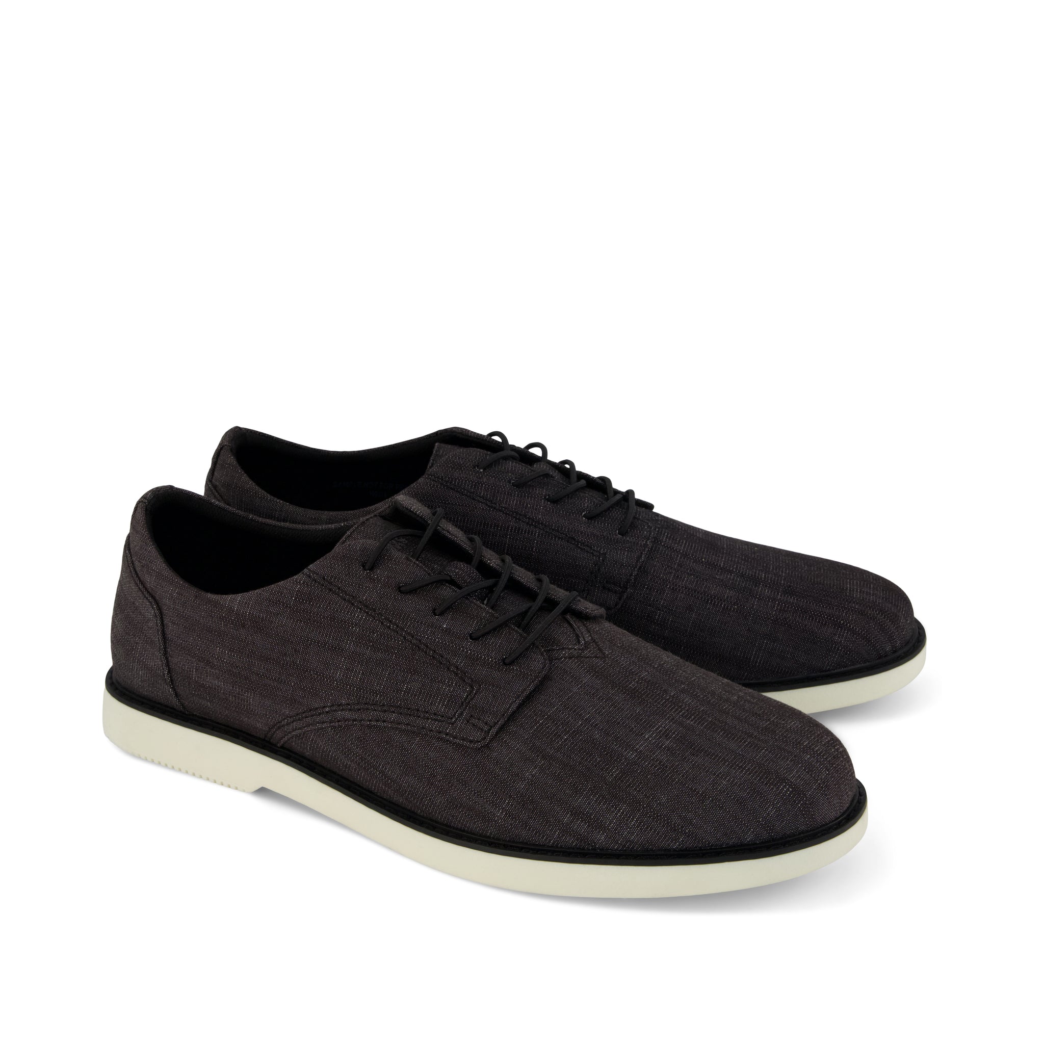 Mens Joshua Dress Shoe Black Denim - Image 3