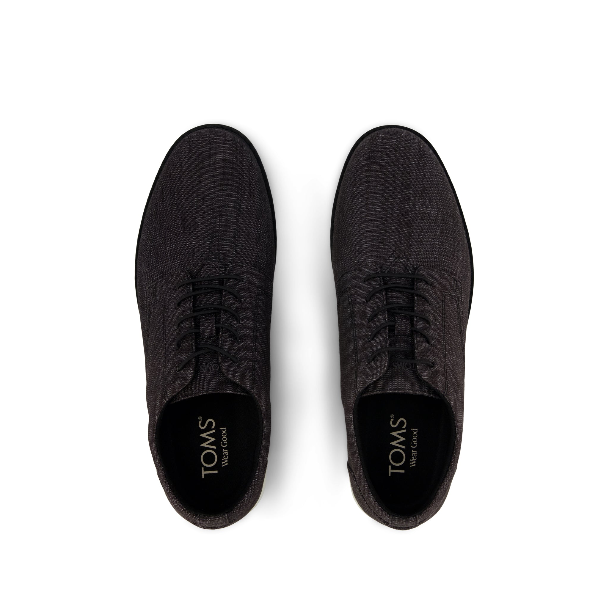 Mens Joshua Dress Shoe Black Denim - Image 6