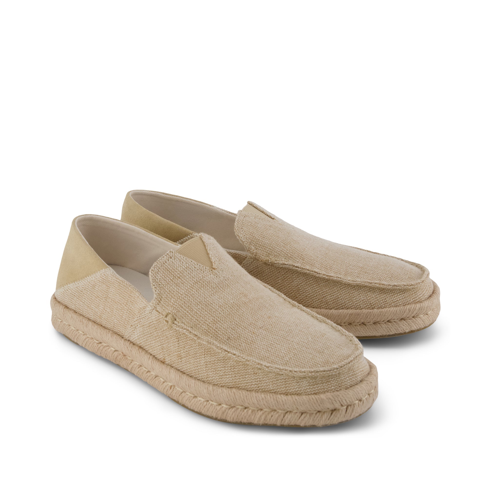 Mens Alonso Rope Loafer Natural Heritage Canvas - Image 3