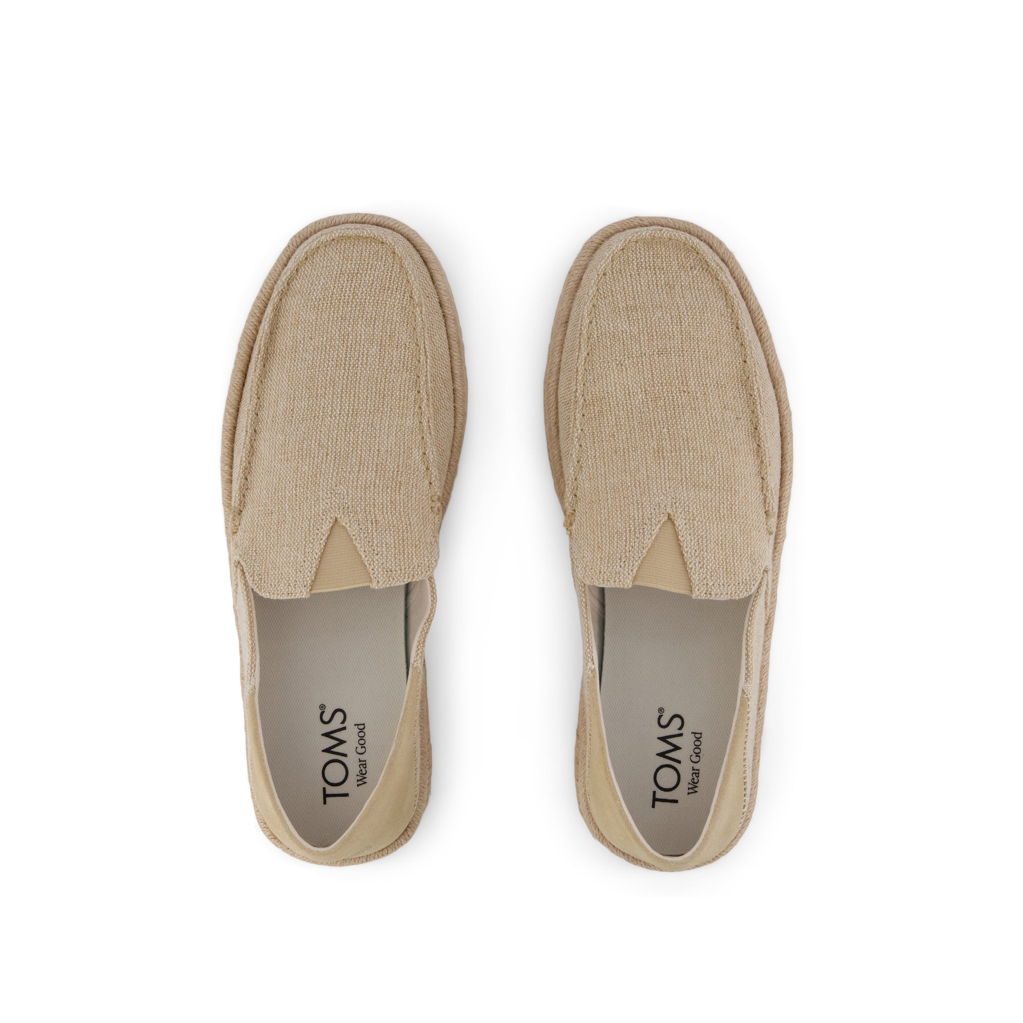 Mens Alonso Rope Loafer Natural Heritage Canvas - Image 6
