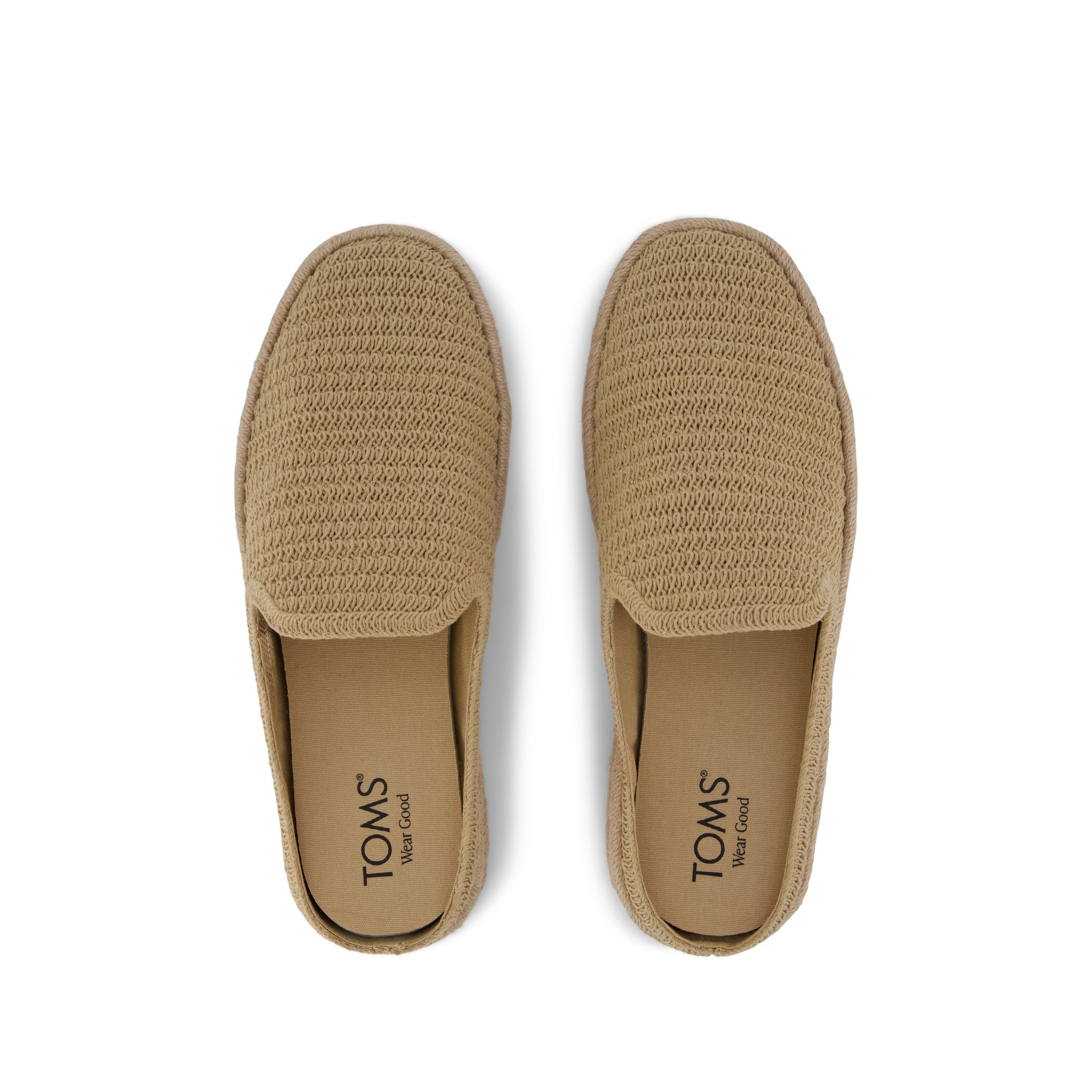 Mens Santiago Mule Oatmeal Mesh - Image 6