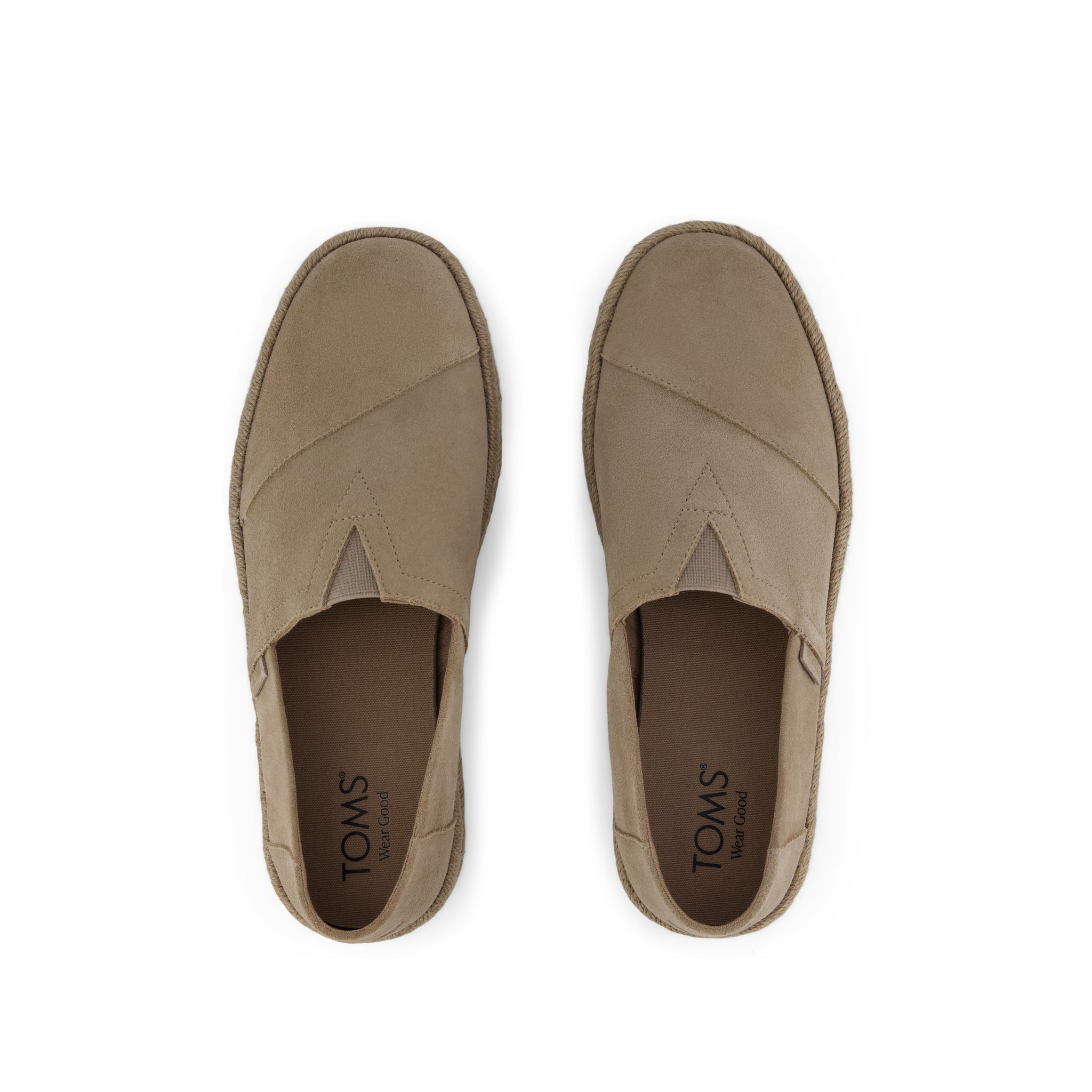 Mens Alpargata Rope 2.0 Espadrille Dune Suede - Image 6