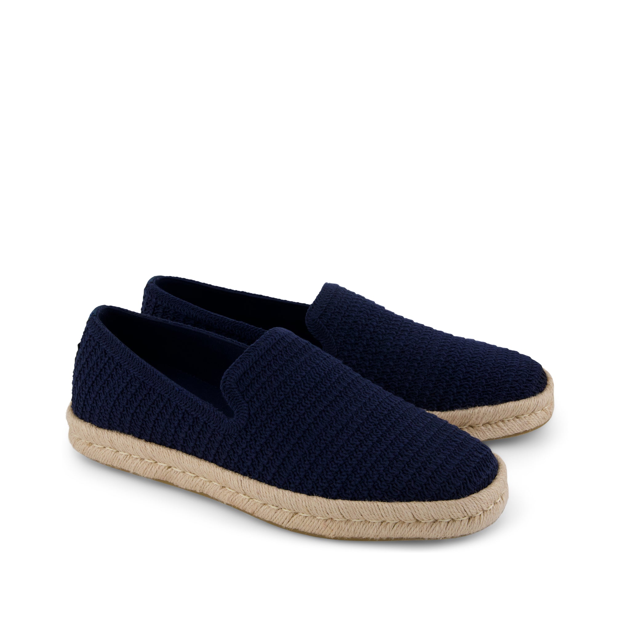 Mens Santiago Loafer Navy Mesh - Image 3
