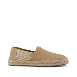 Mens Alpargata Rope 2.0 Espadrille Natural Stripes