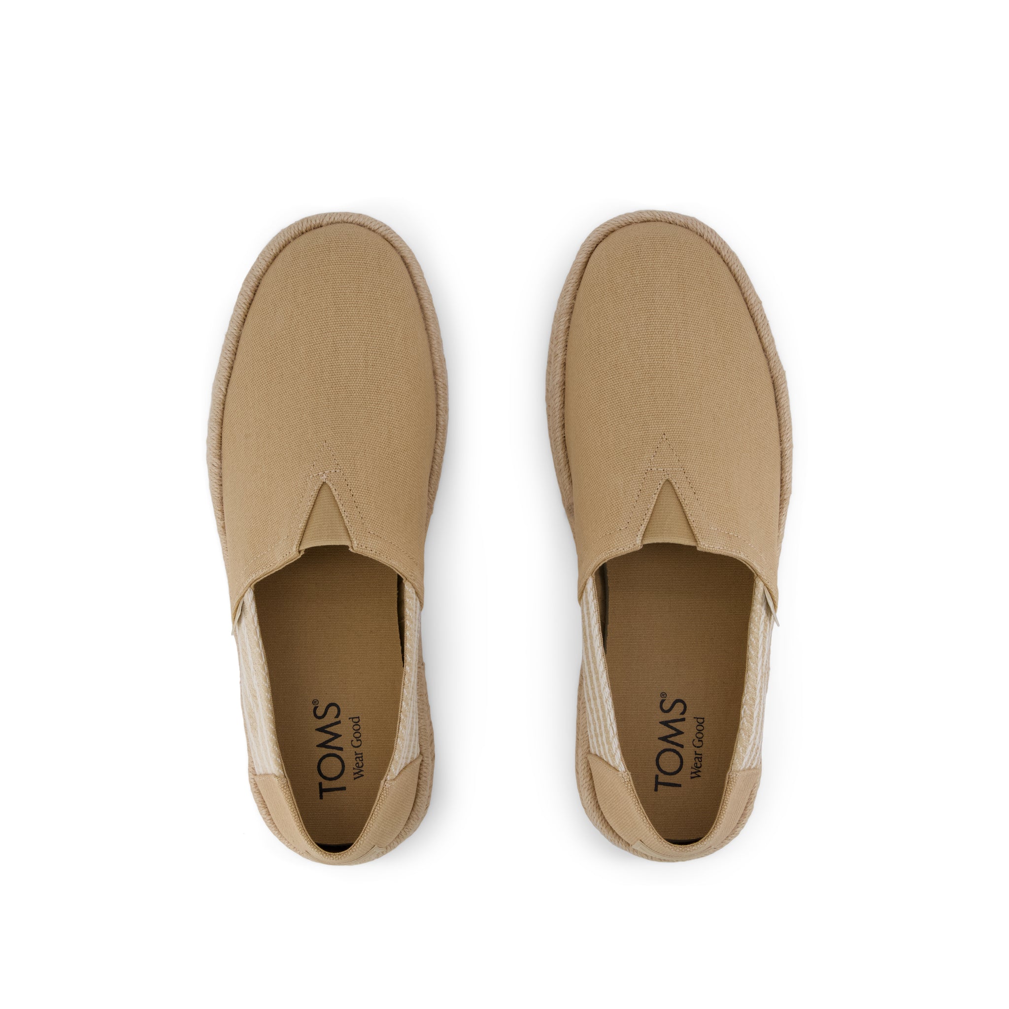 Mens Alpargata Rope 2.0 Espadrille Natural Stripes - Image 6