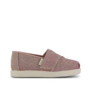 Alpargata Classic Toddler Shoe Rose Glitter Corduroy