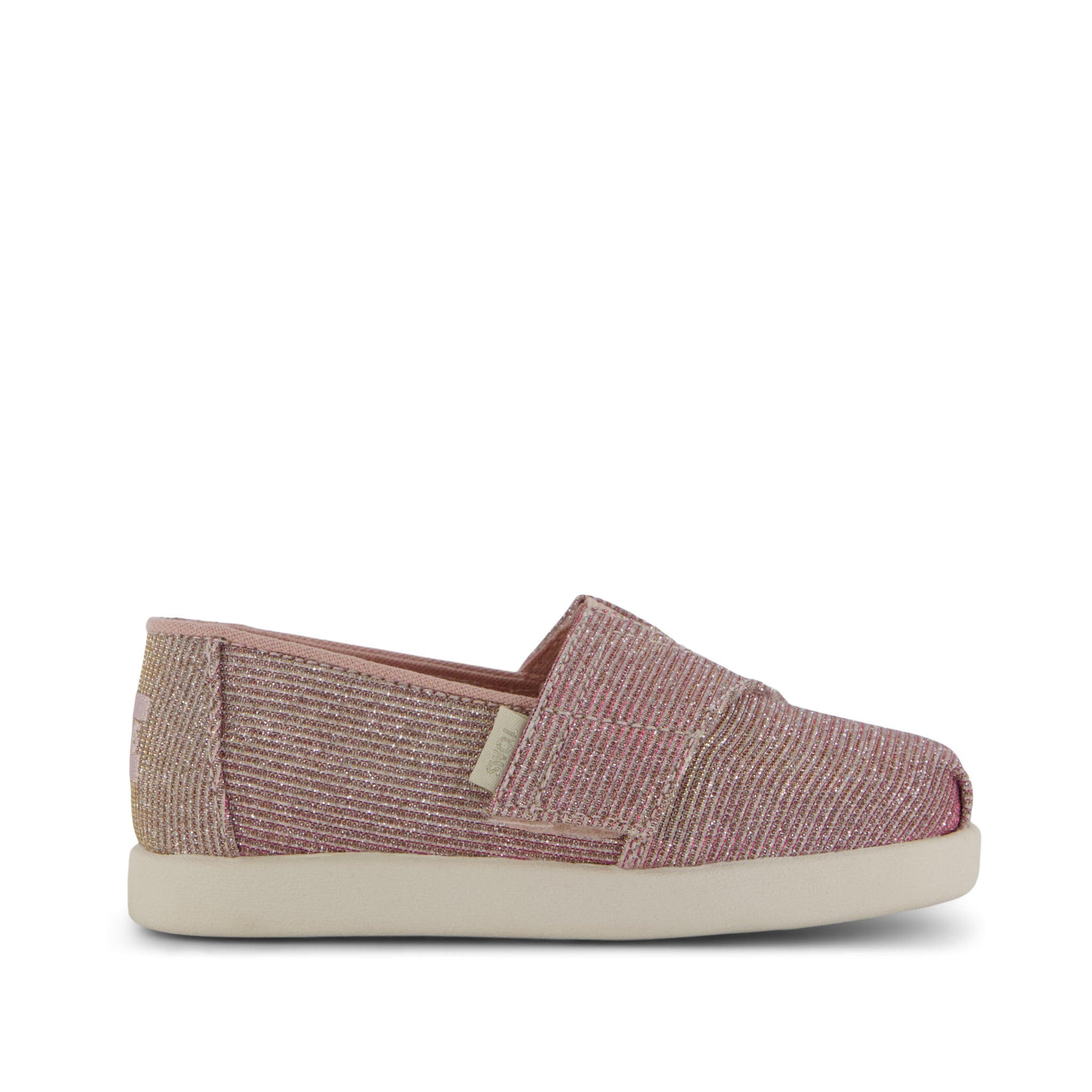 Alpargata Classic Toddler Shoe Rose Glitter Corduroy