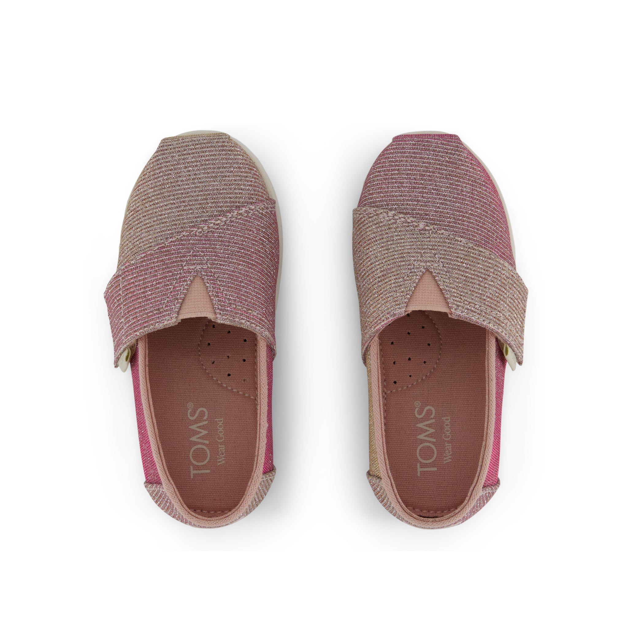 Alpargata Classic Toddler Shoe Rose Glitter Corduroy - Image 5