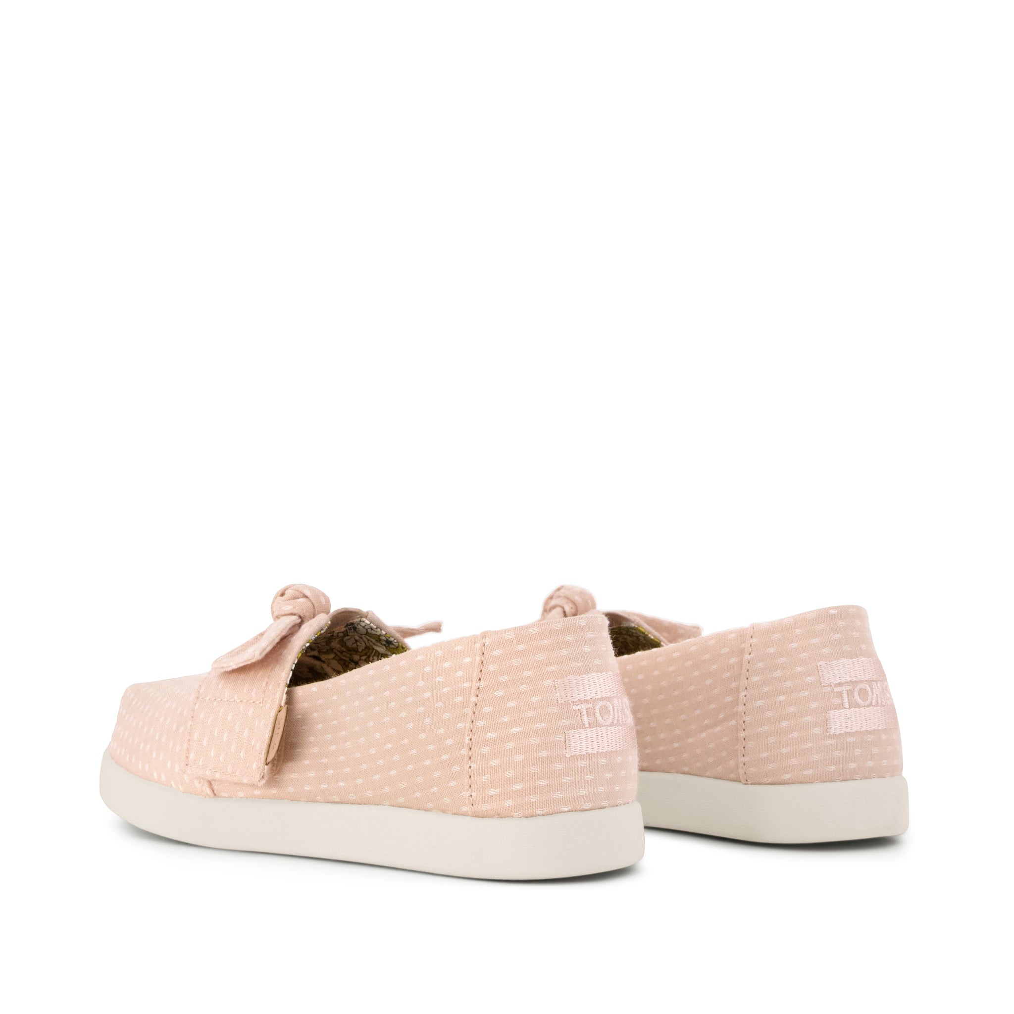 Alpargata Classic Kids Shoe Bloom Chambray Dot with Bow - Image 3