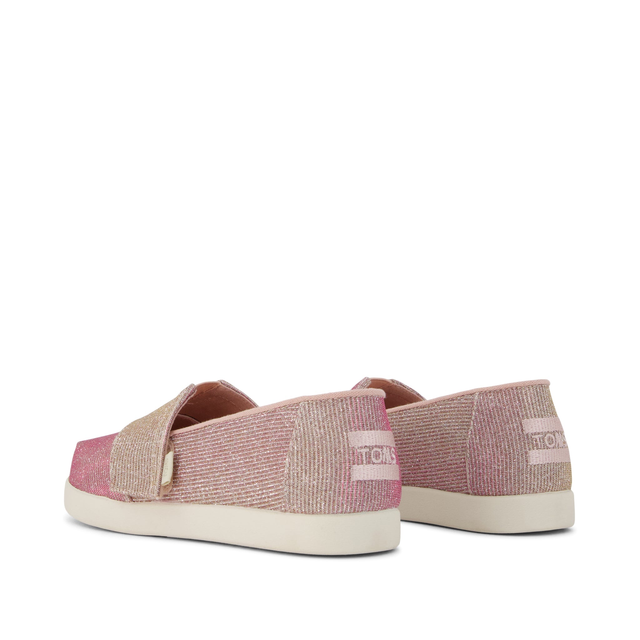 Alpargata Classic Kids Shoe Rose Glitter Corduroy - Image 4