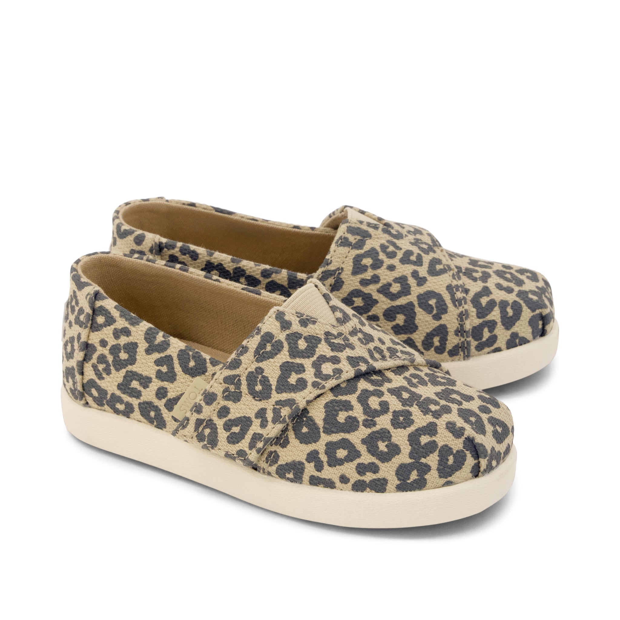 Alpargata Classic Toddler Shoe Natural Leopard Print - Image 3