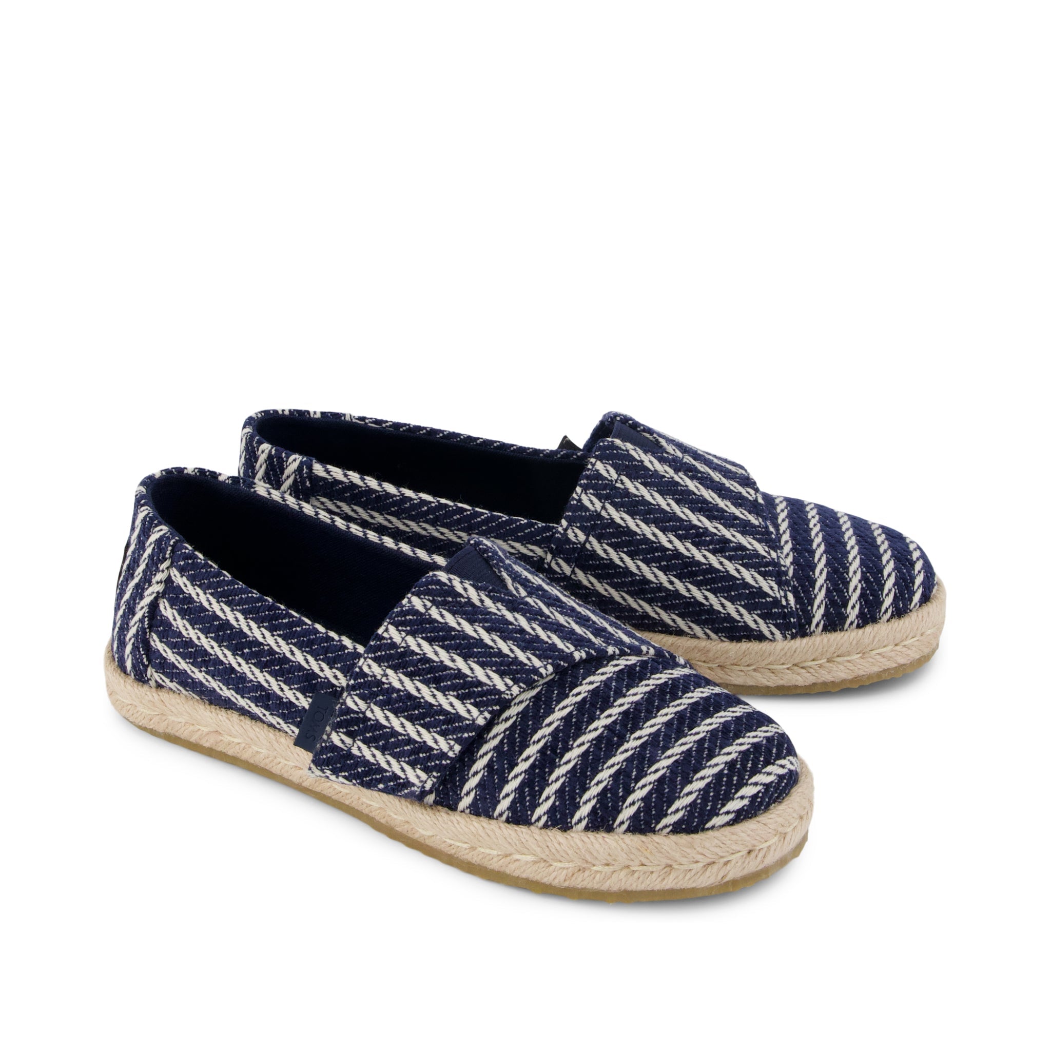 Alpargata Rope 2.0 Kids Espadrille Navy Stripes - Image 3