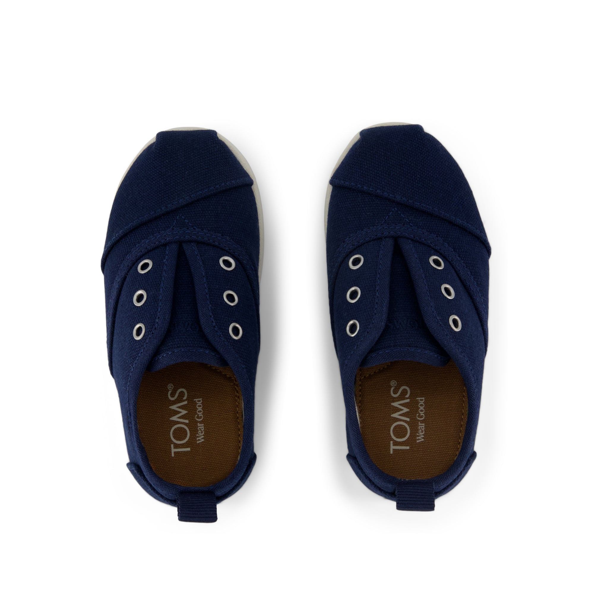 Cordones Plus Toddler Sneaker Navy Canvas - Image 5