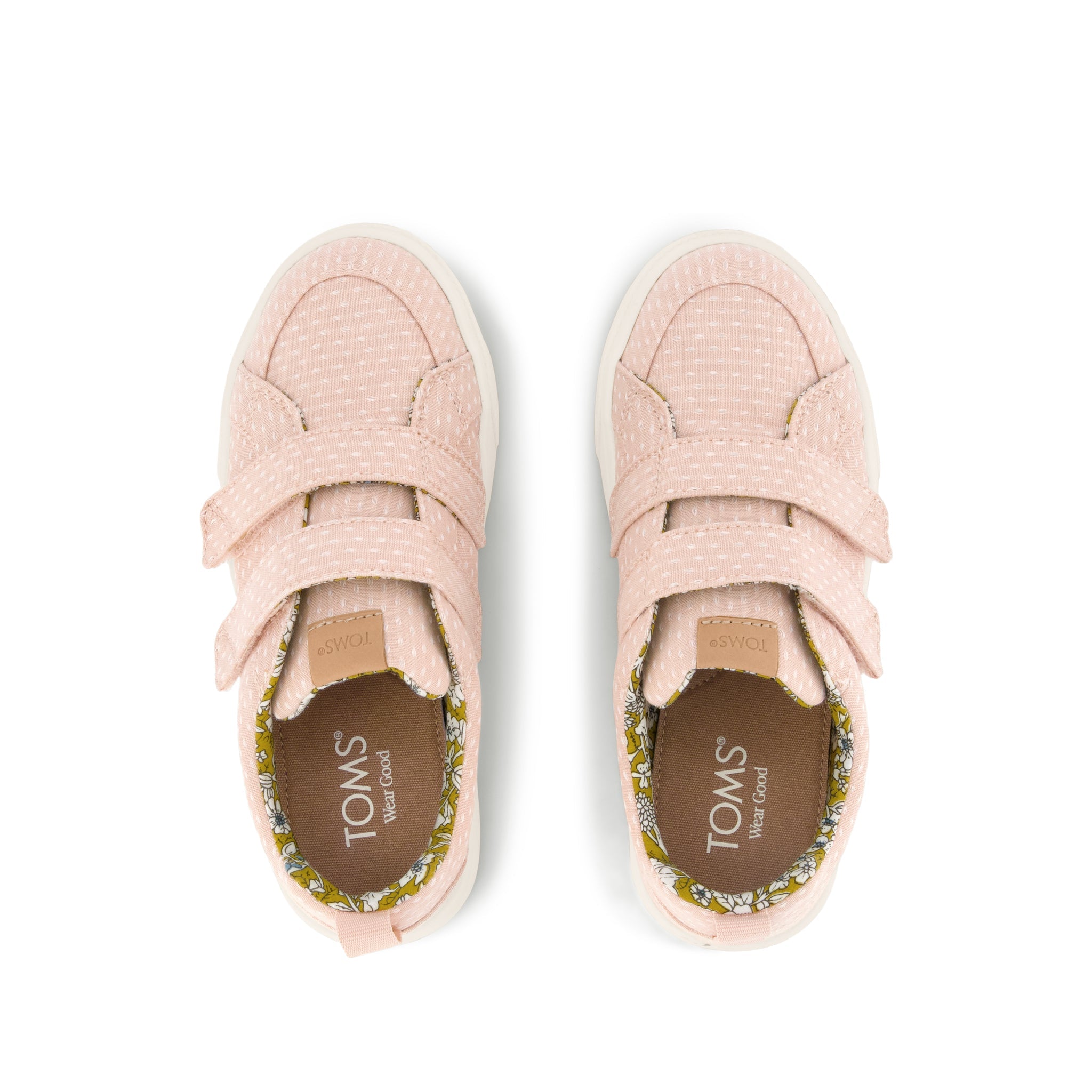 Cruz Double Strap Kids Sneaker Bloom Chambray Dot - Image 6