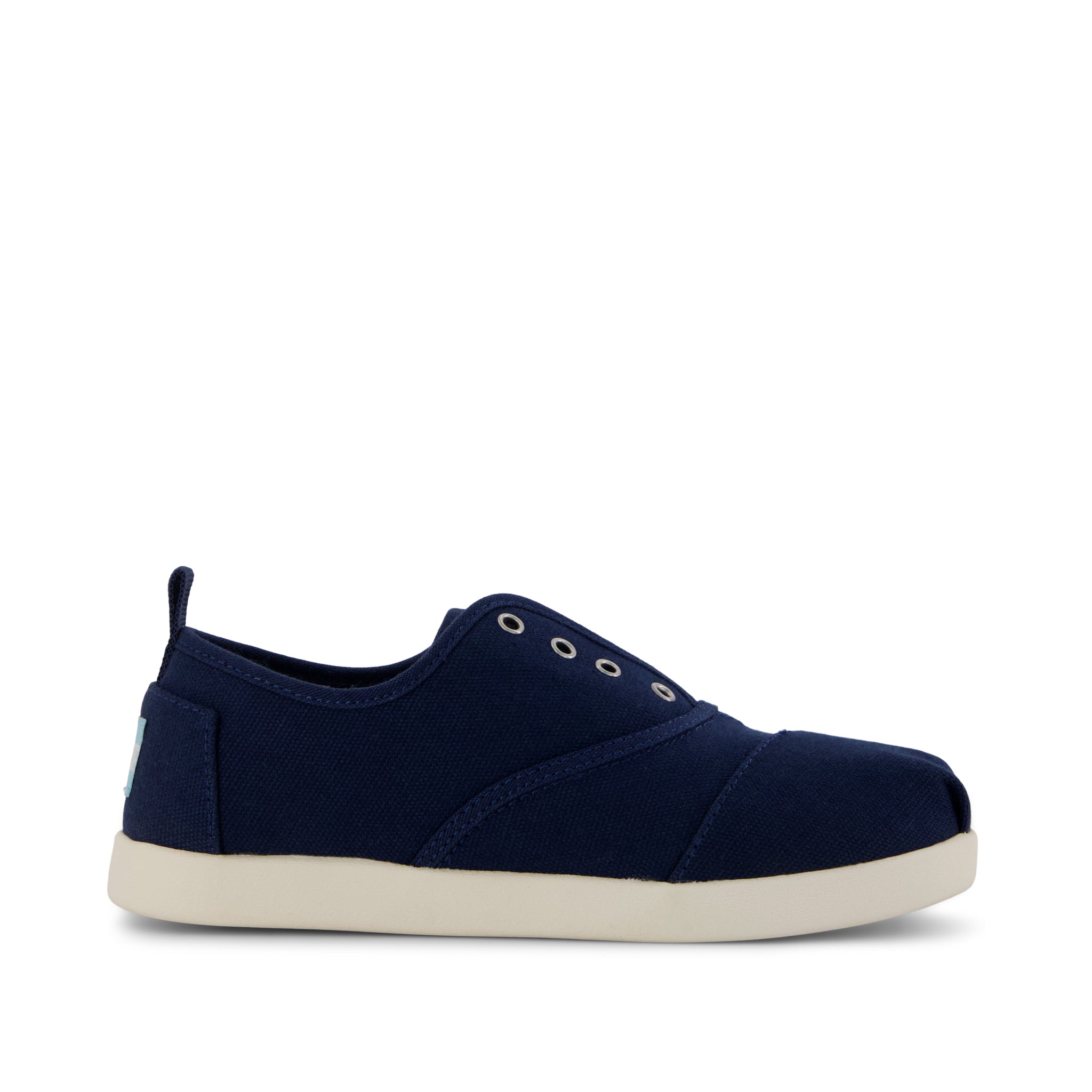 Cordones Plus Kids Sneaker Navy Canvas
