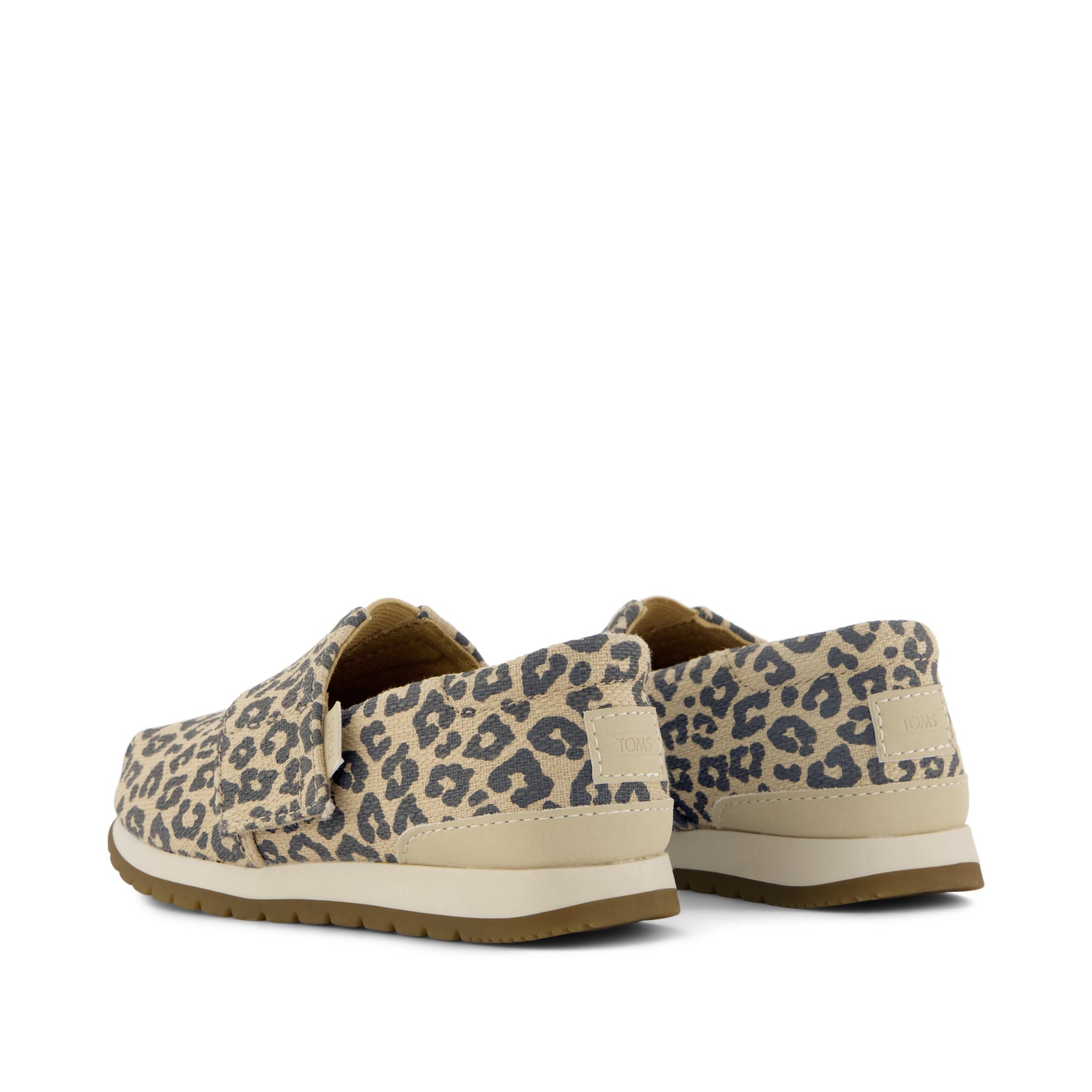 Resident Plus Toddler Sneaker Natural Leopard Print - Image 3