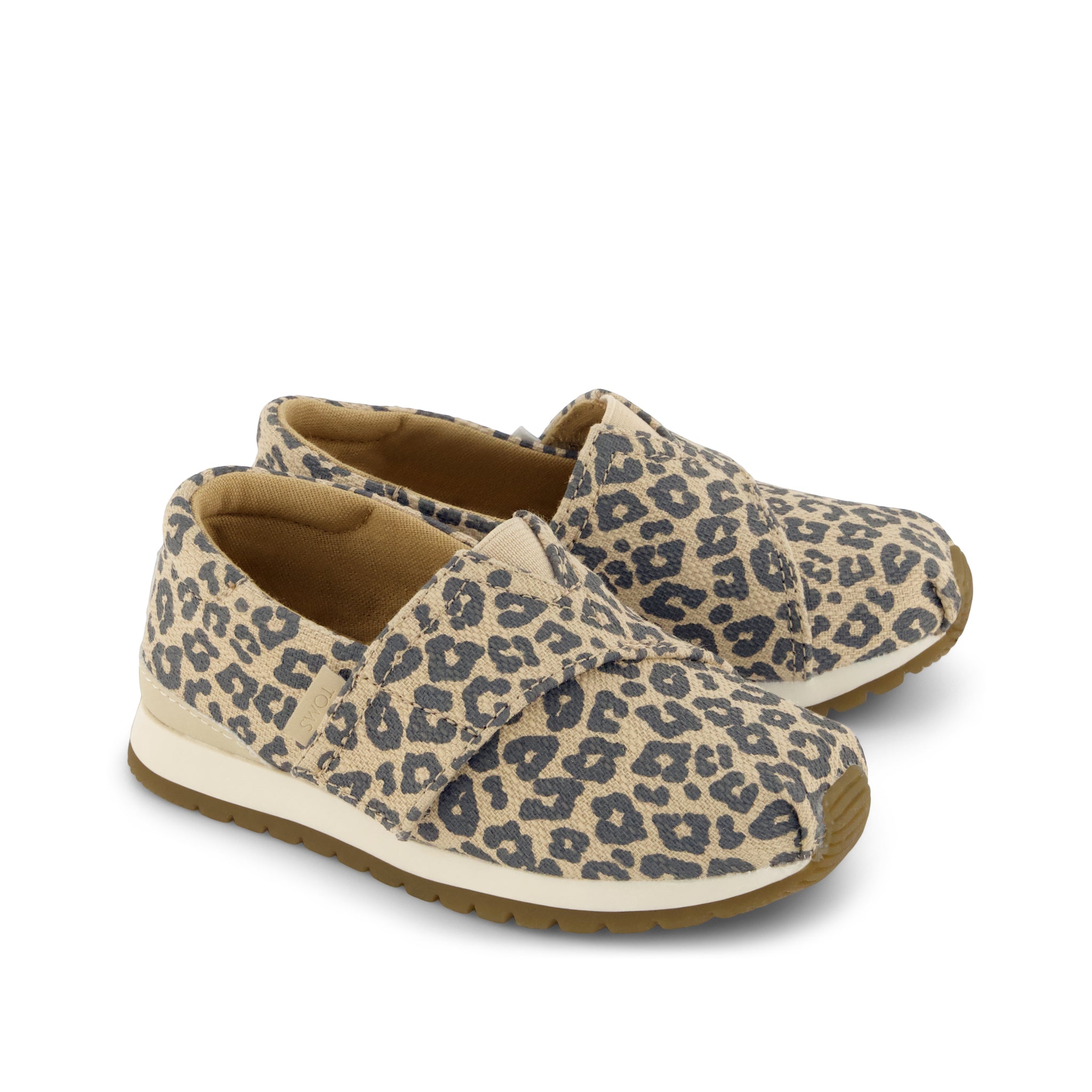 Resident Plus Toddler Sneaker Natural Leopard Print - Image 2