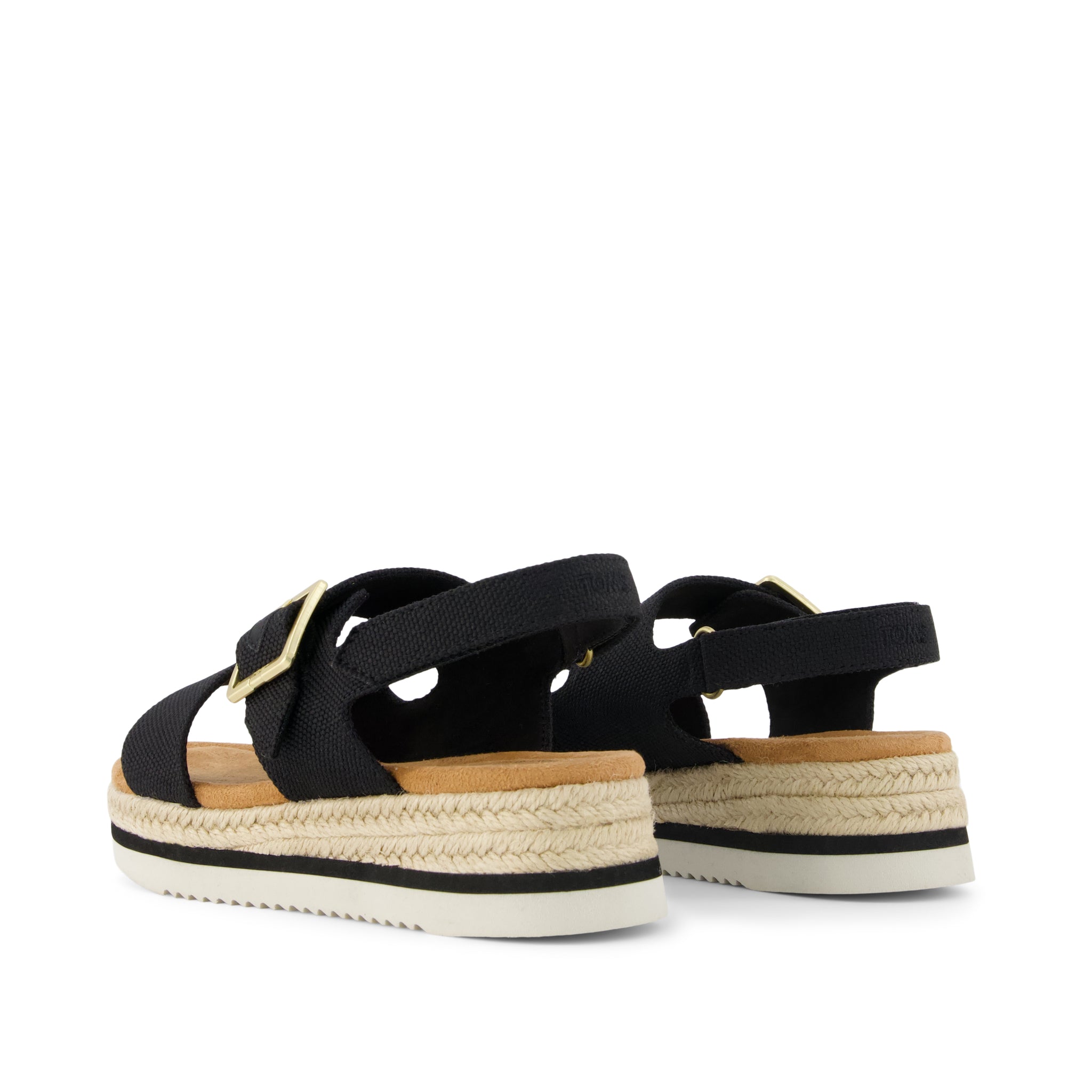 Giana Kids Sandal Black Canvas - Image 3