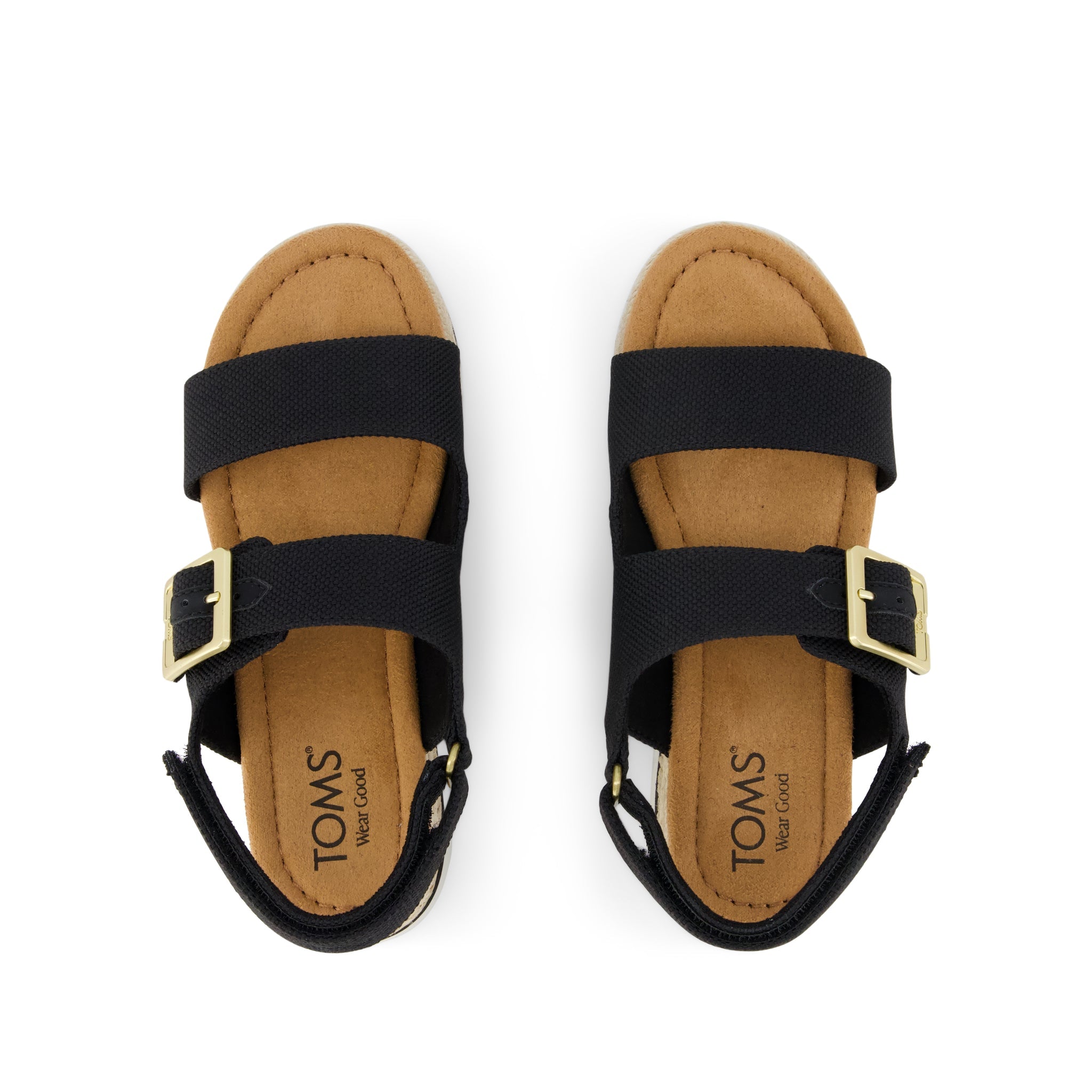 Giana Kids Sandal Black Canvas - Image 5