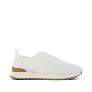 Mens Resident Plus Lace-Up White Knit