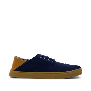Mens Cordones Plus Sneaker Navy Canvas