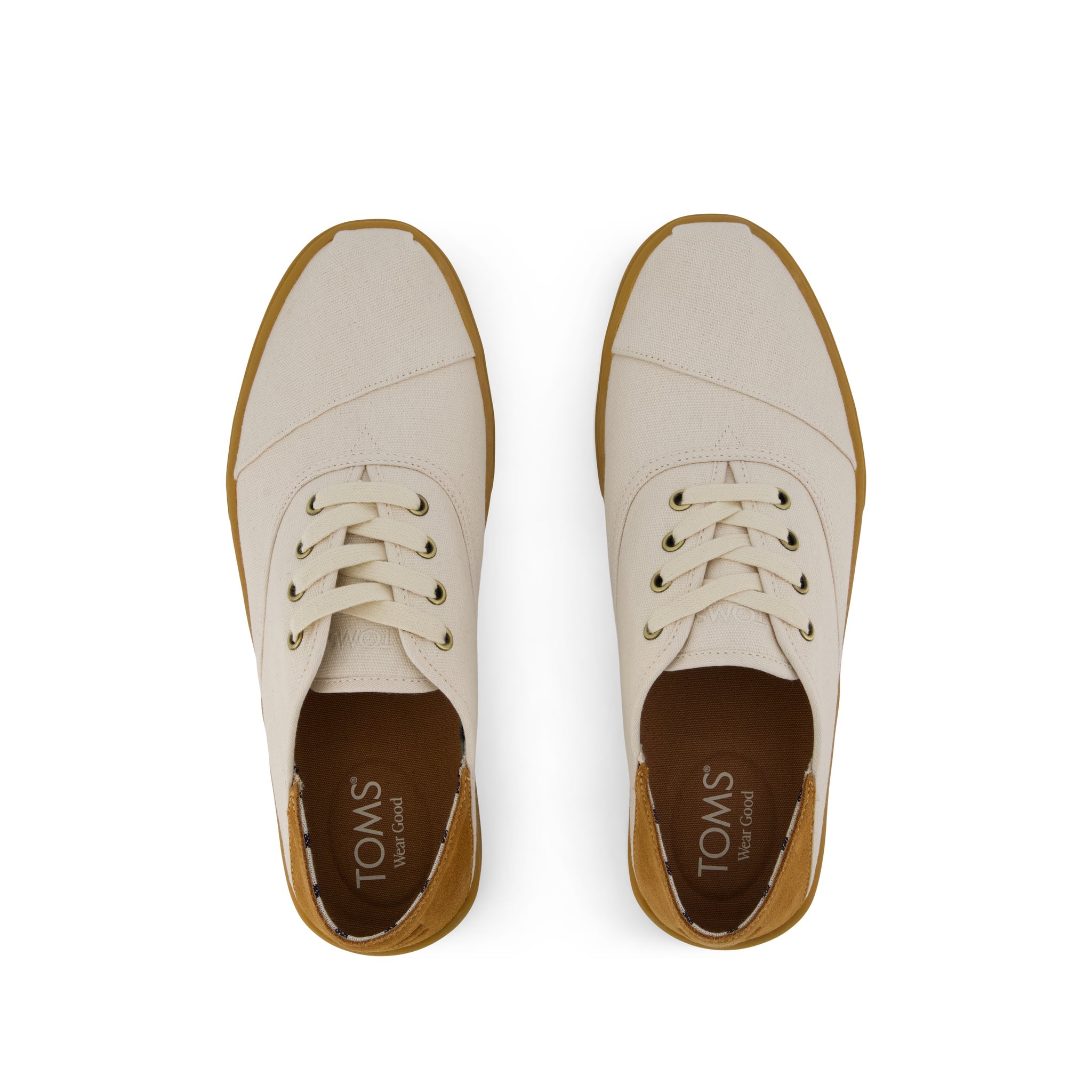 Mens Cordones Plus Sneaker Natural Canvas - Image 6