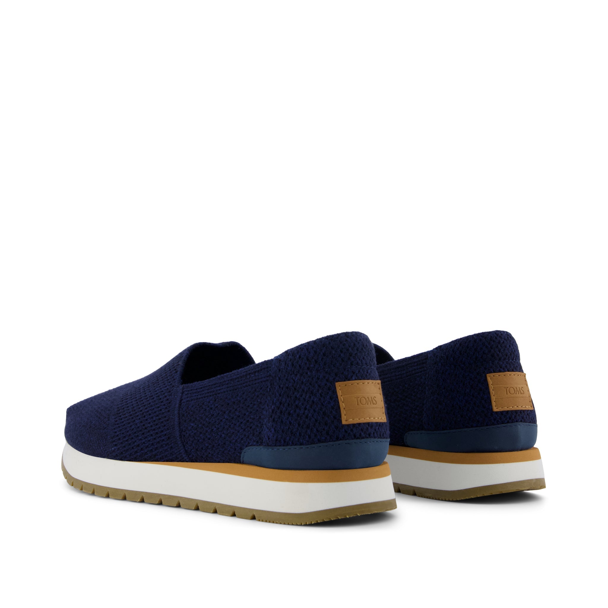 Mens Resident Plus Navy Knit - Image 4
