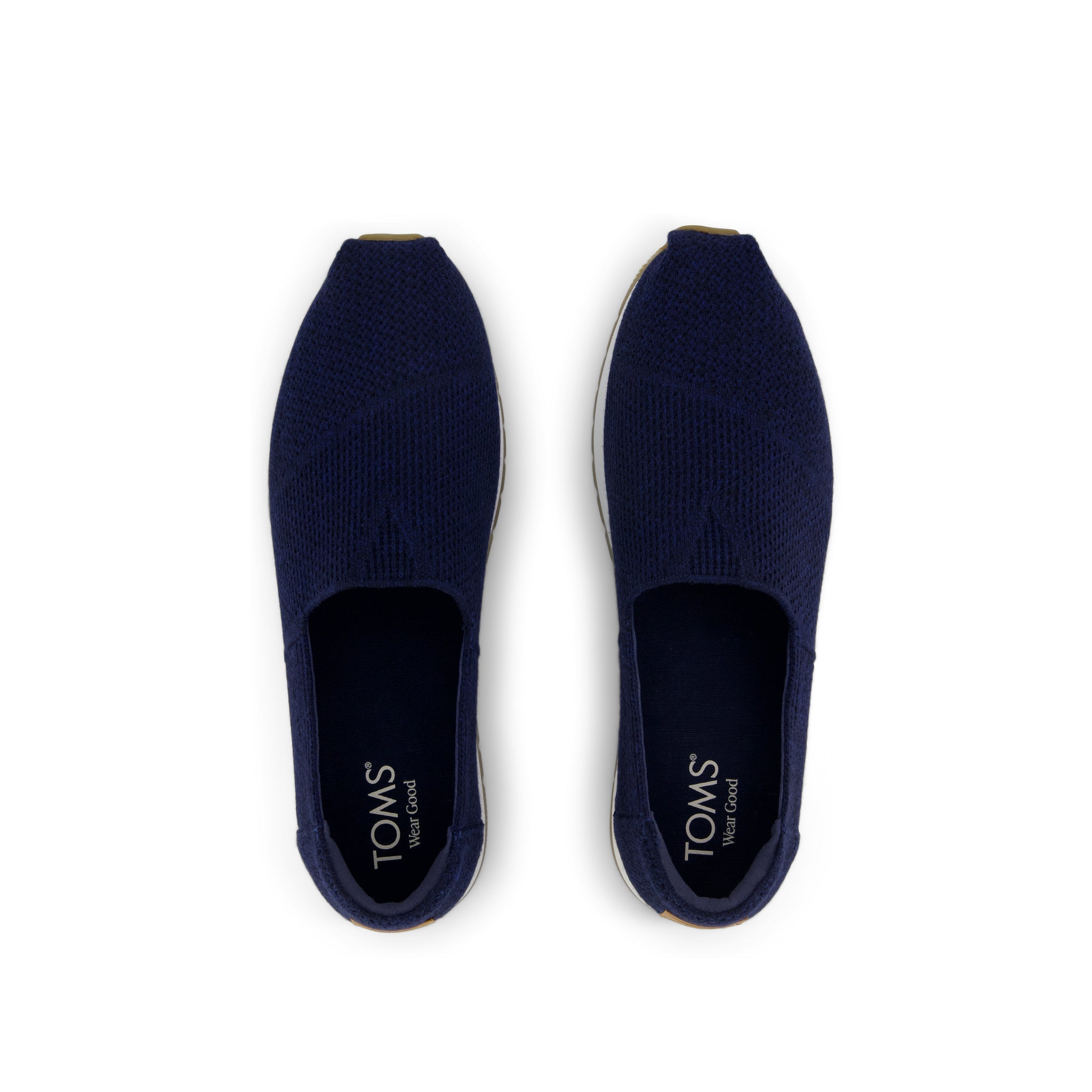 Mens Resident Plus Navy Knit - Image 6
