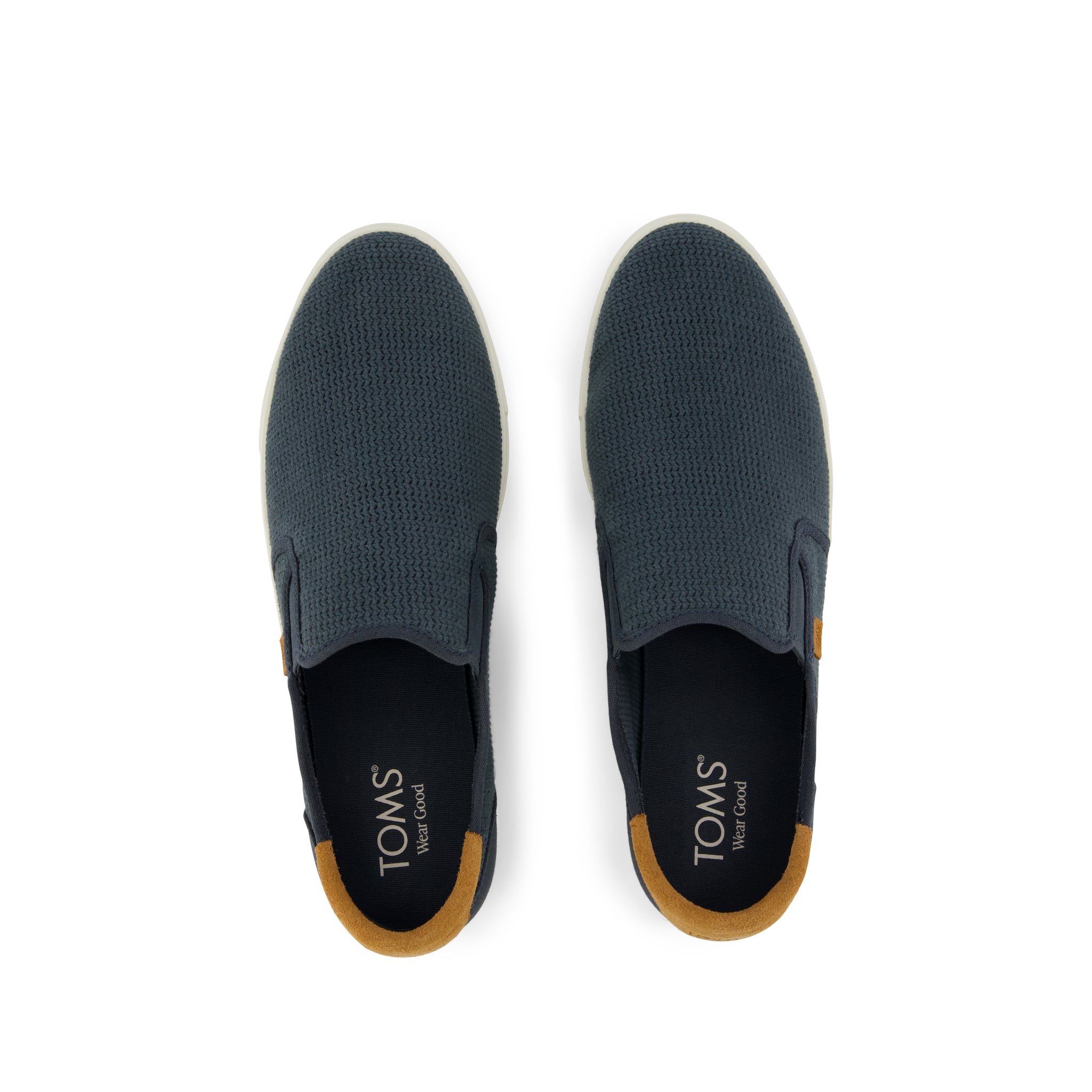 Mens Baja 2.0 Slip On Sneaker Dark Dusk Blue Mesh - Image 6